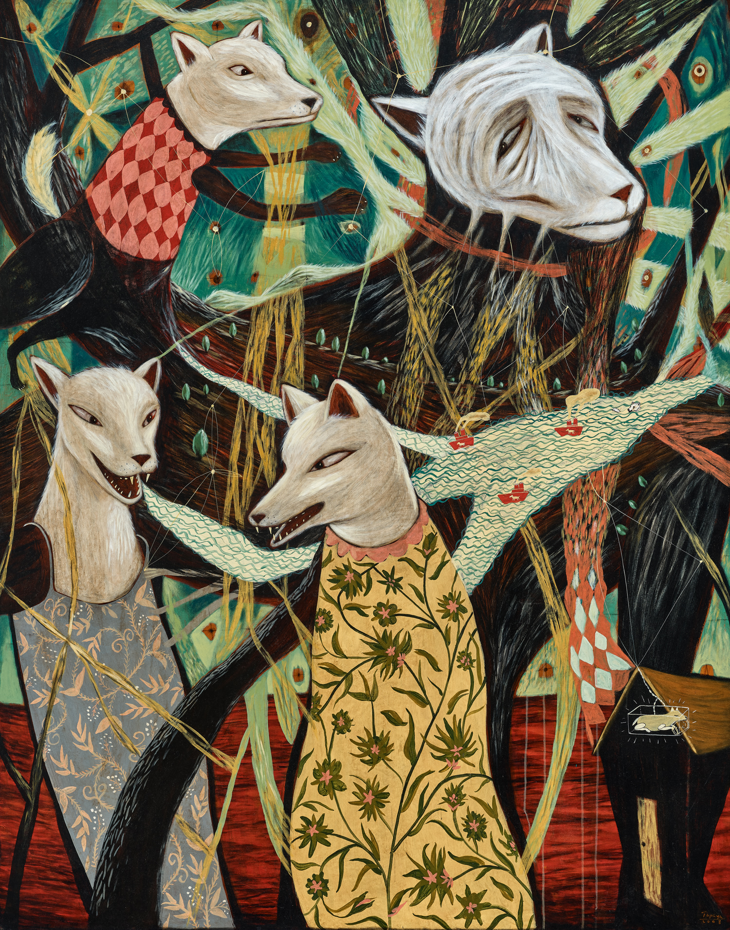 <p><strong> RODEL TAPAYA </strong><em>Untitled</em>, 2008</p>