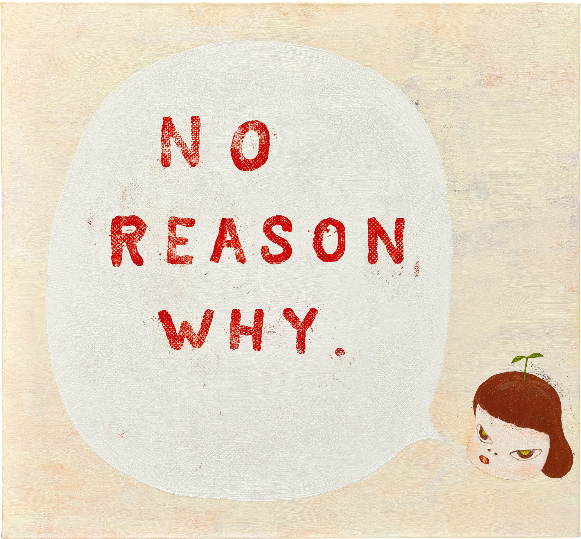 <p><strong>YOSHITOMO NARA </strong><em>No Reason Why</em>, 1995</p>