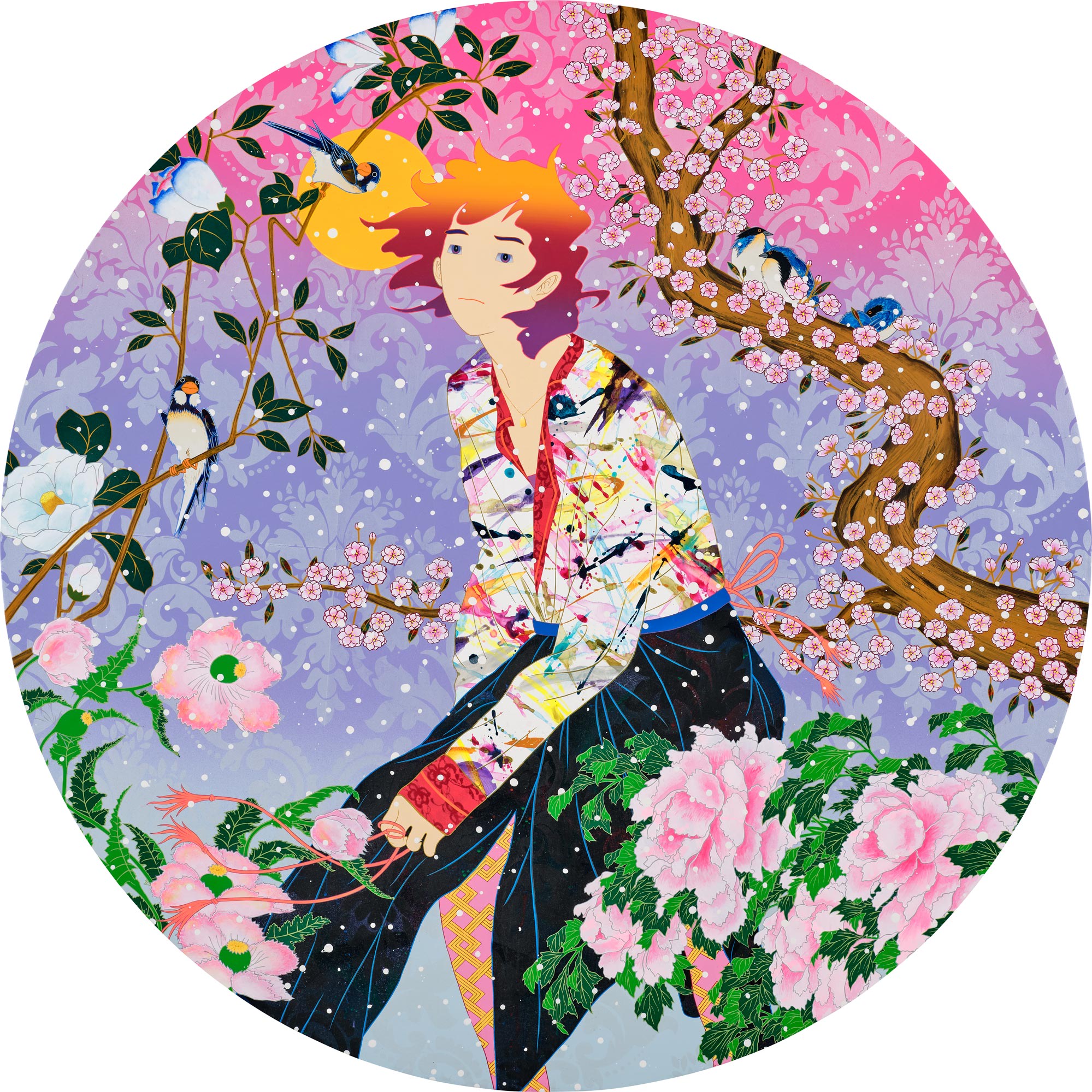 <p><strong>TOMOKAZU MATSUYAMA</strong> <em>Setting Sun Orange Wedge</em>, 2019 </p>