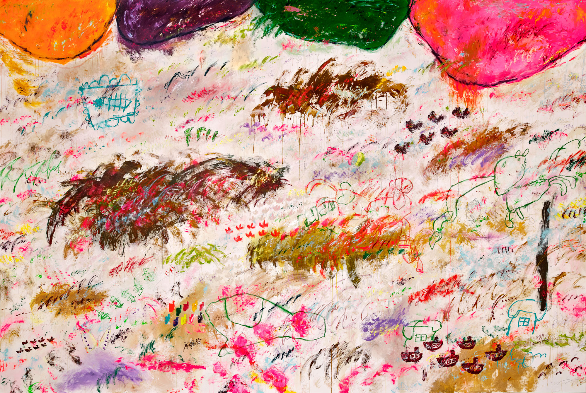 <p><strong>AYAKO ROKKAKU</strong> <em>Untitled</em>, 2011</p>