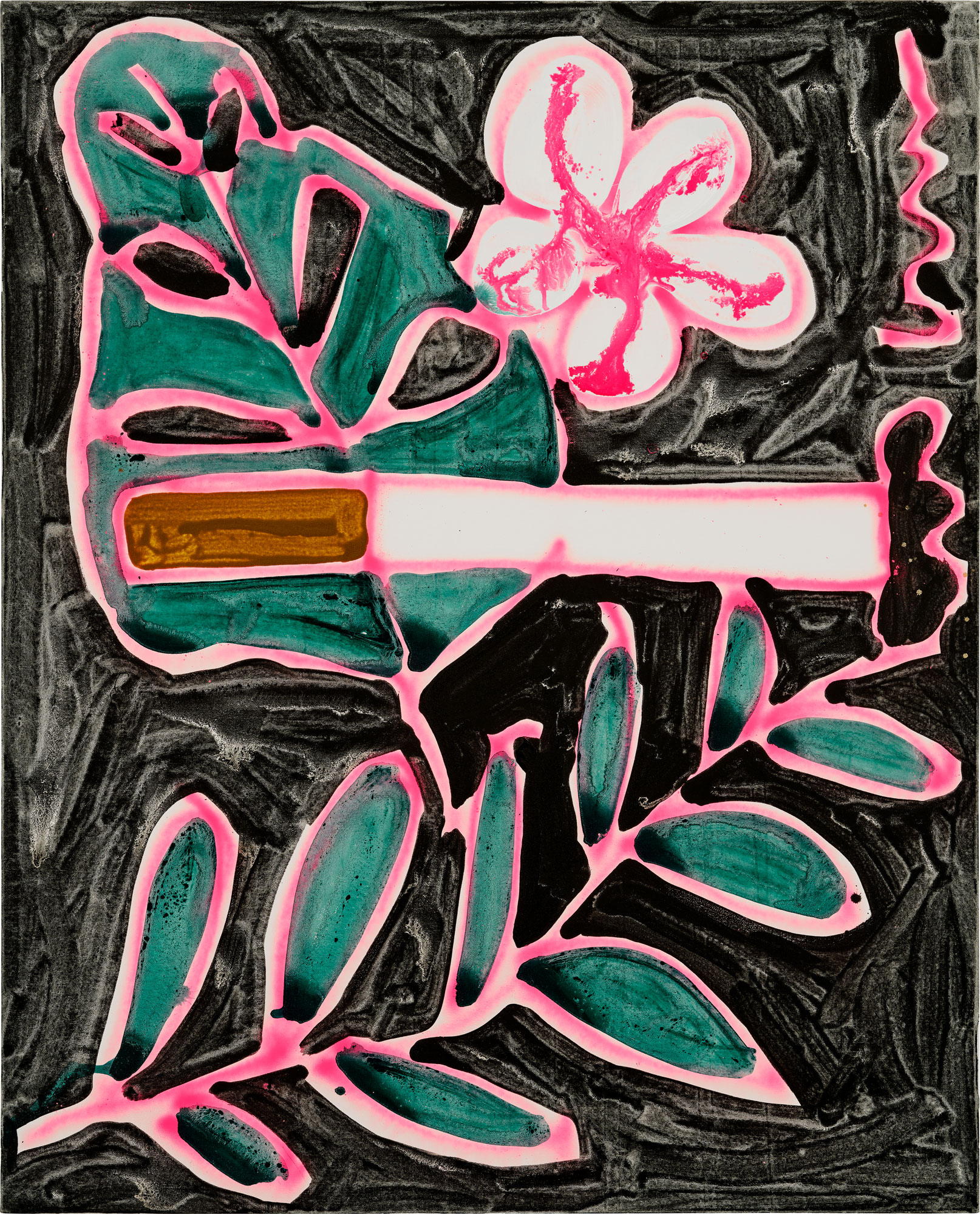 <p><strong>KATHERINE BERNHARDT</strong> <em>Hawaii Smoke</em>, 2016</p>