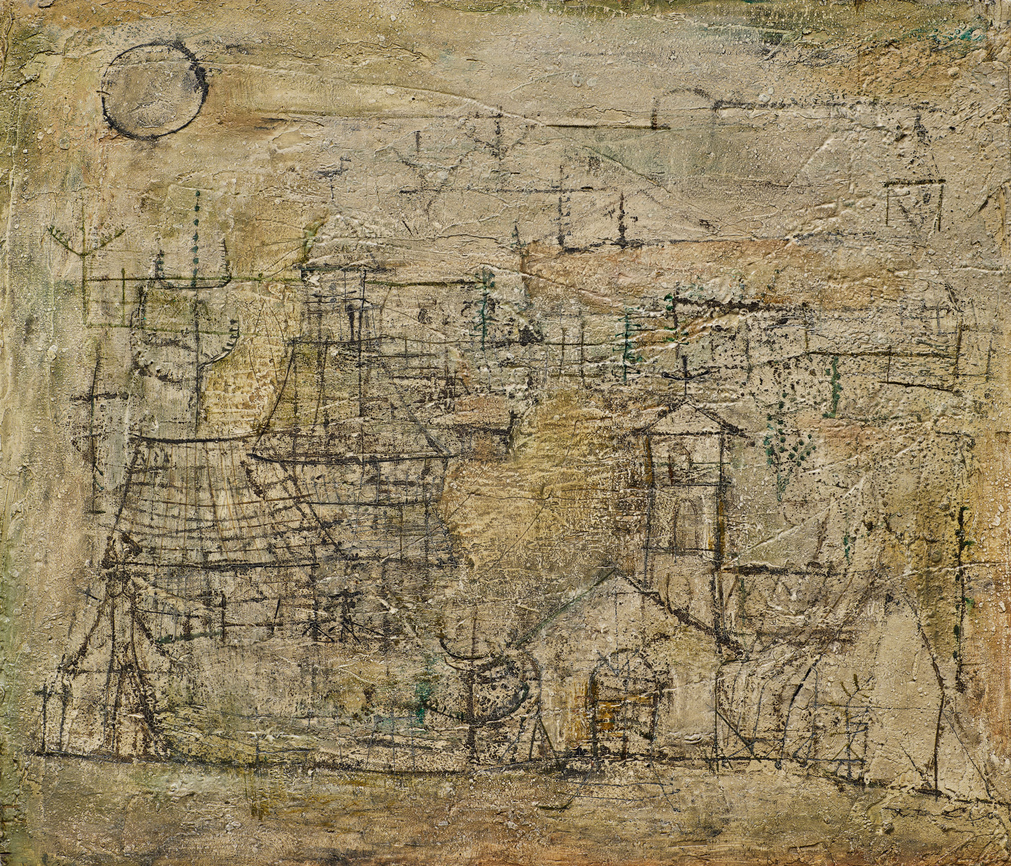 <p><strong>ZAO WOU-KI</strong> <em>Paysage</em>, 1951</p>