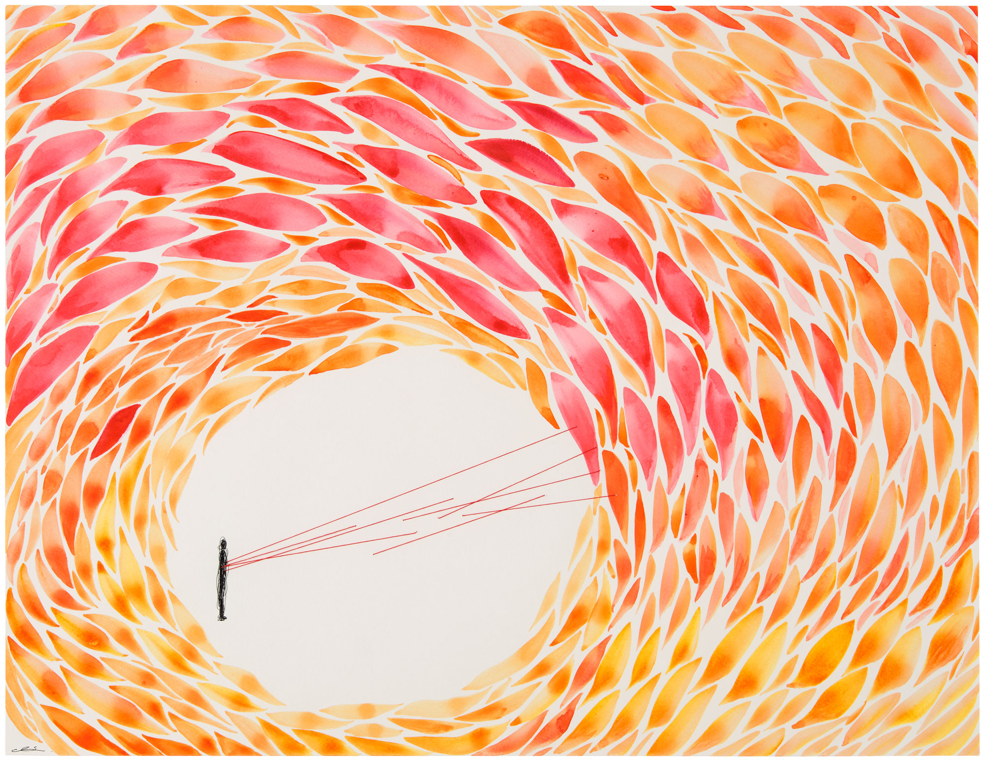 <p><strong>CHIHARU SHIOTA</strong> <em>Connected to the Universe</em>, 2023</p>