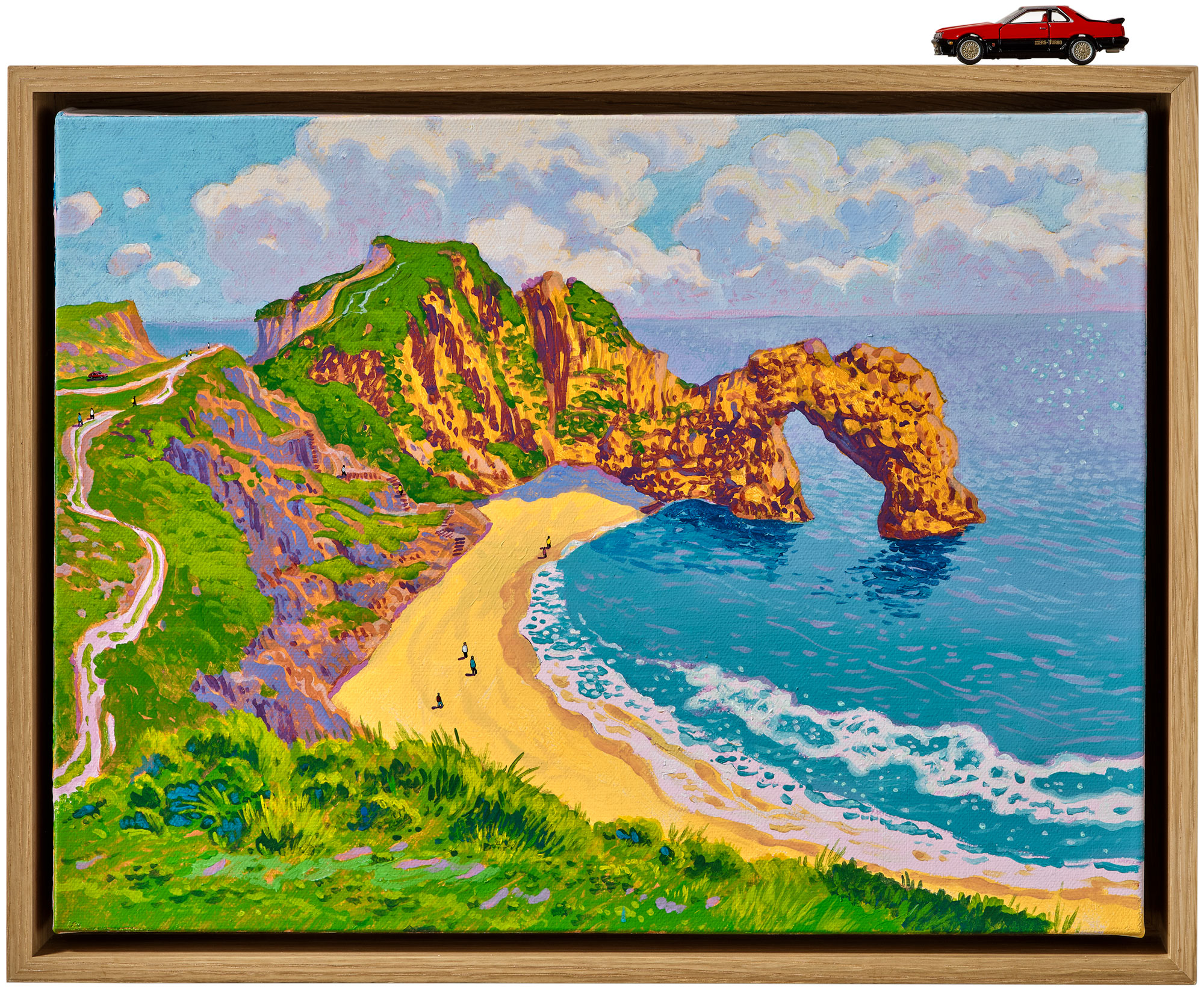 <p><strong>STEPHEN WONG CHUN HEI</strong> <em>Google Earth Road Trip to UK: Durdle Door</em>, 2022</p>