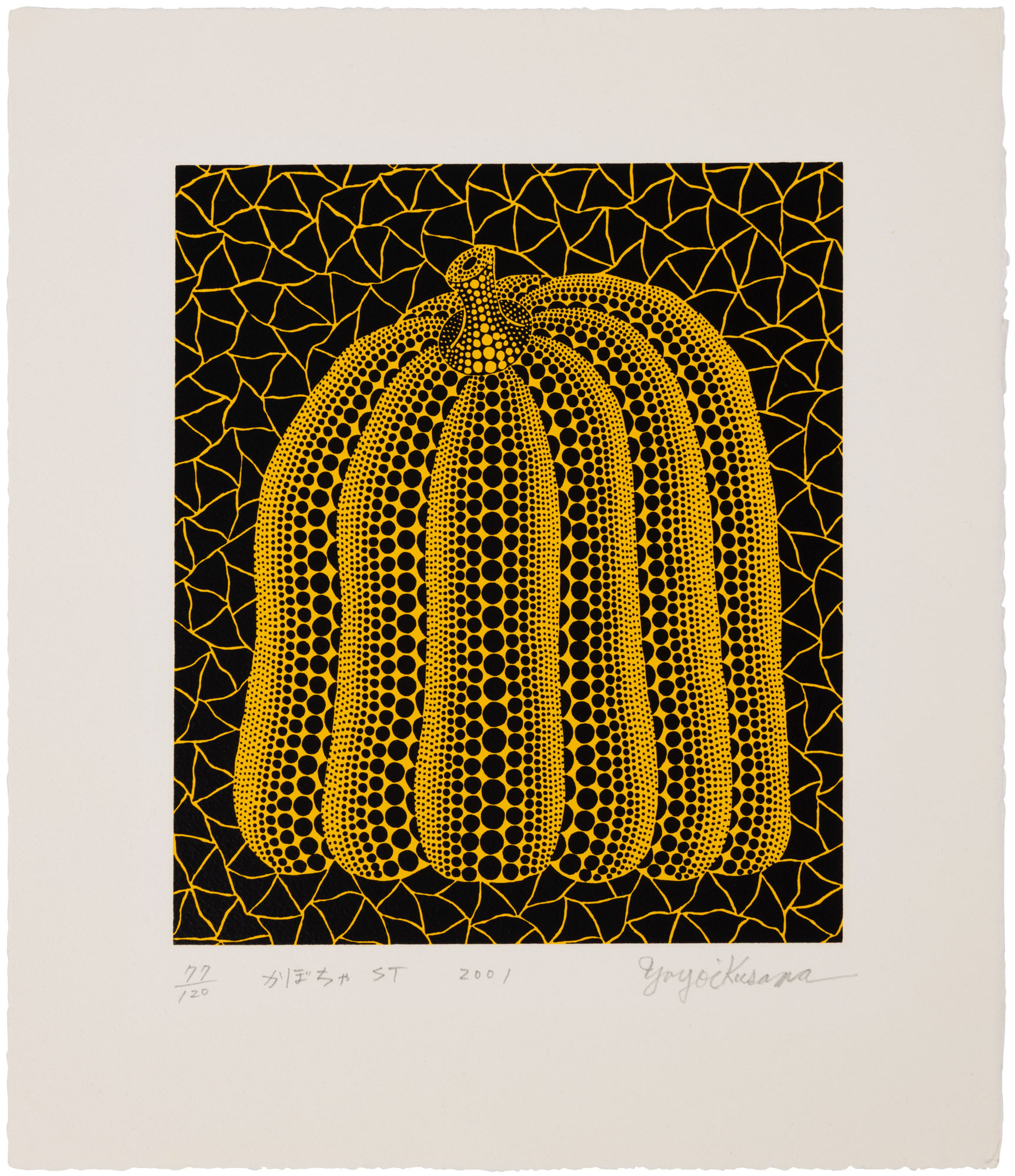 <p><strong>YAYOI KUSAMA</strong>&nbsp;<em>Pumupkin ST (K. 301)</em></p>
