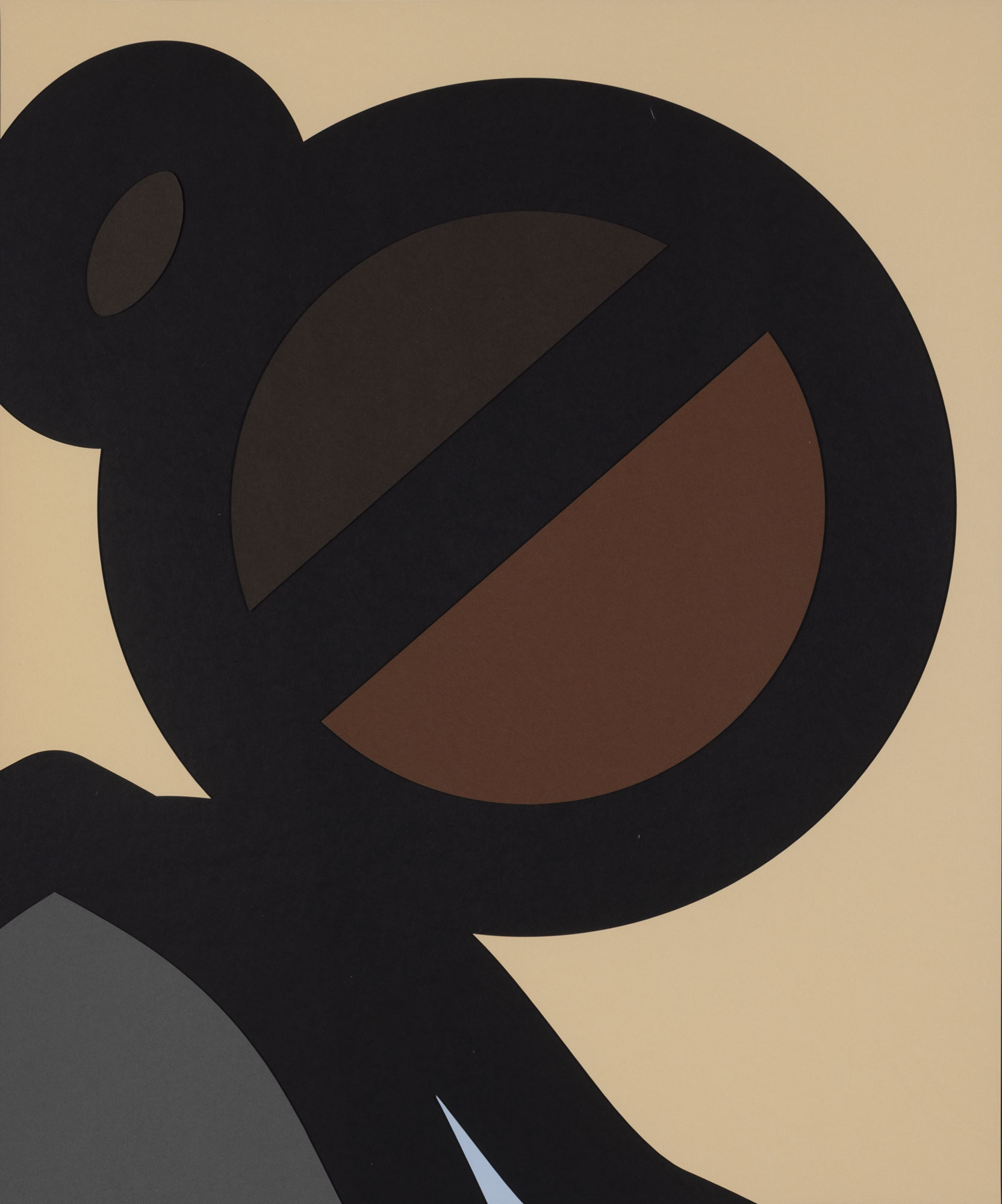 <p><strong>JULIAN OPIE</strong>&nbsp;<em>Paper Head 4</em></p>
