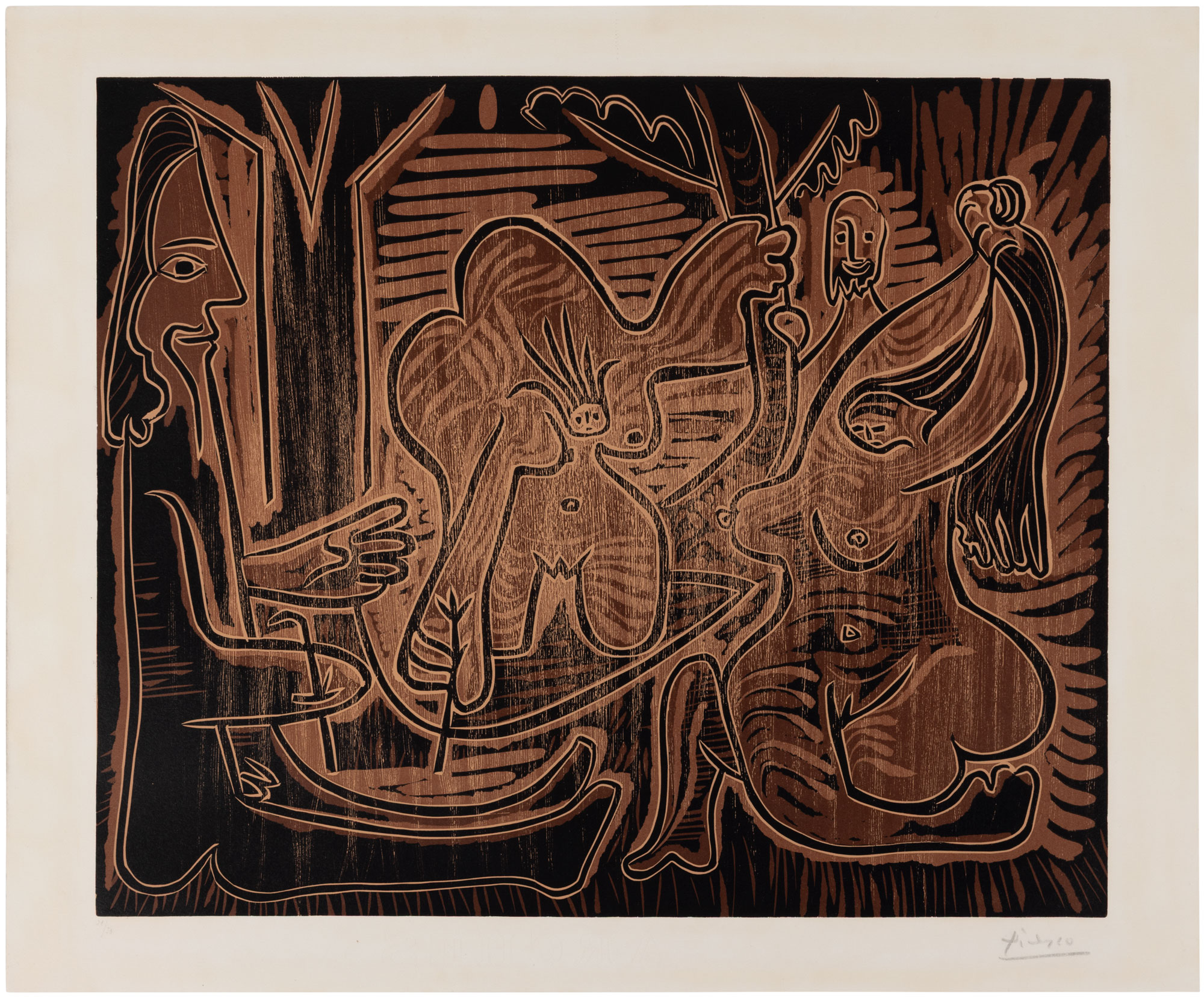 <p><strong>PABLO PICASSO</strong>&nbsp;<em>Le d&eacute;jeuner sur l'herbe, d'apr&egrave;s Manet II</em></p>
