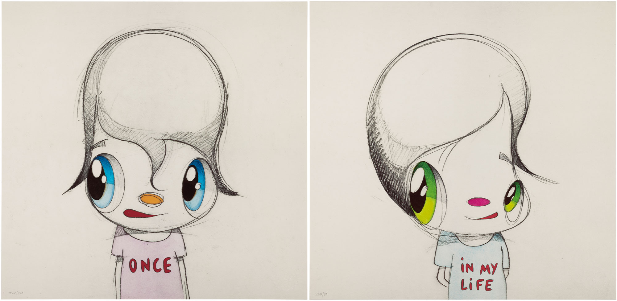 <p><strong>JAVIER CALLEJA</strong> <em>ONCE IN MY LIFE (DIPTYCH)</em>, 2023</p>