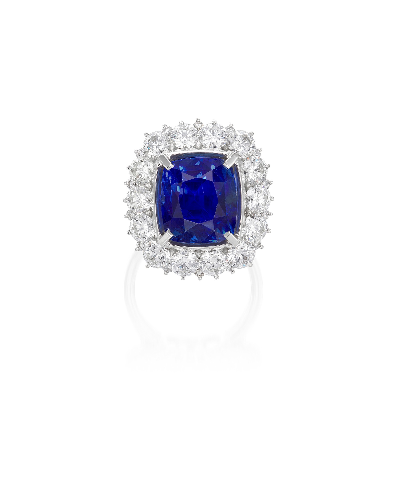 <p><em>Sapphire and Diamond Ring</em></p>
