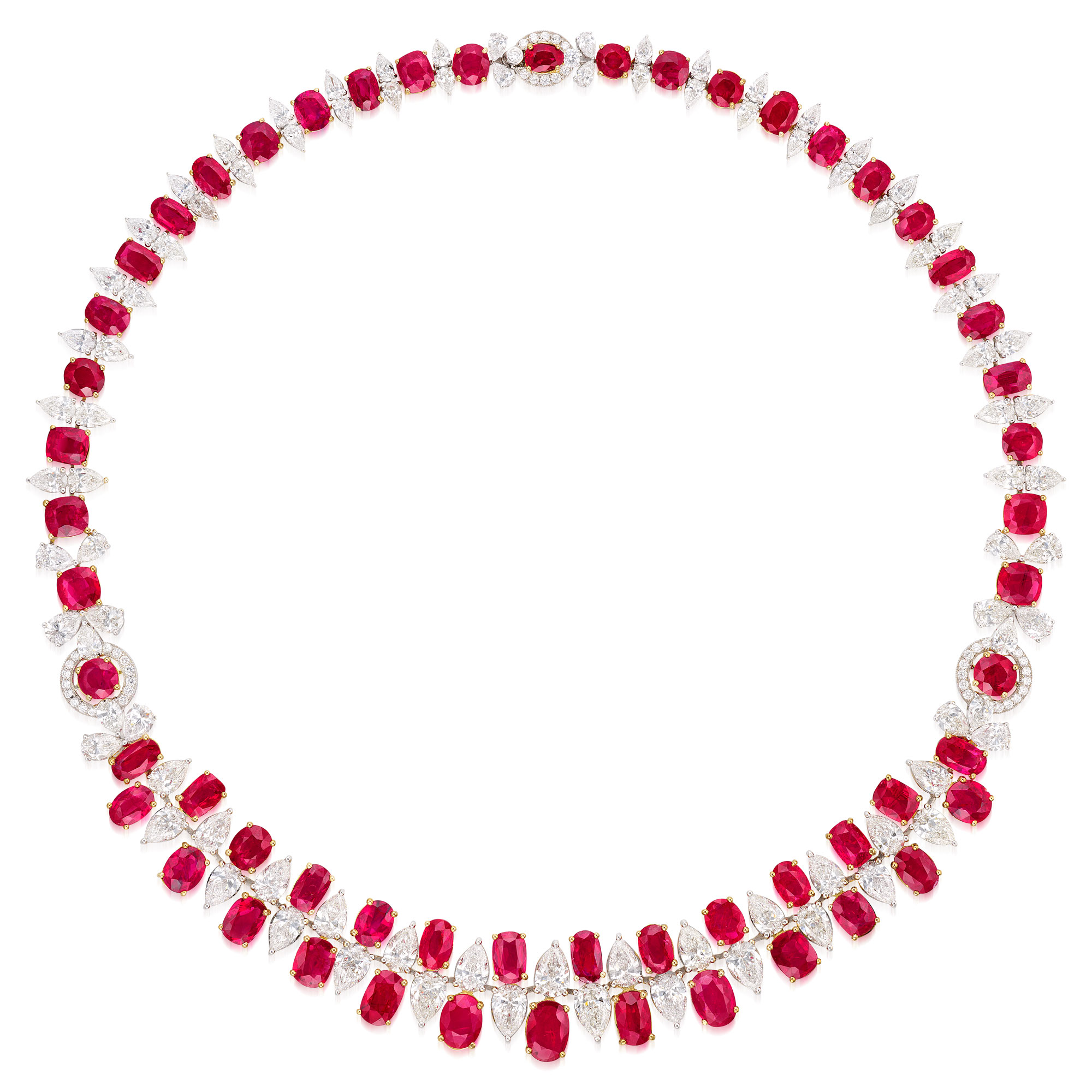 <p><em>Ruby and Diamond Necklace</em></p>