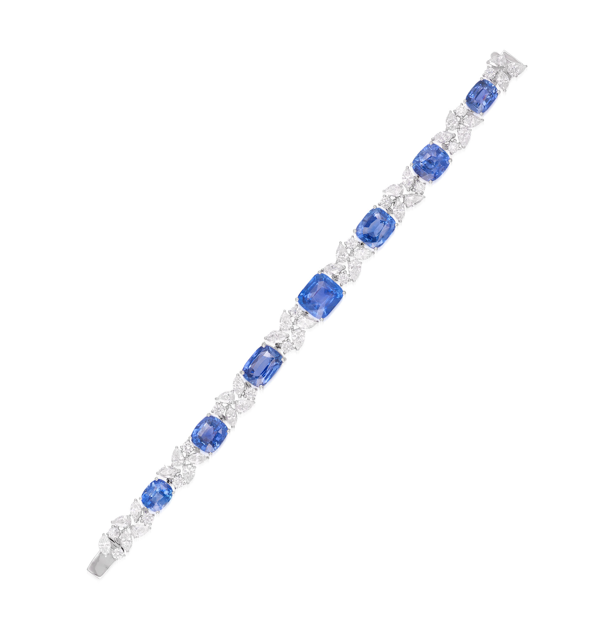 <p><em>Sapphire and Diamond Bracelet</em></p>