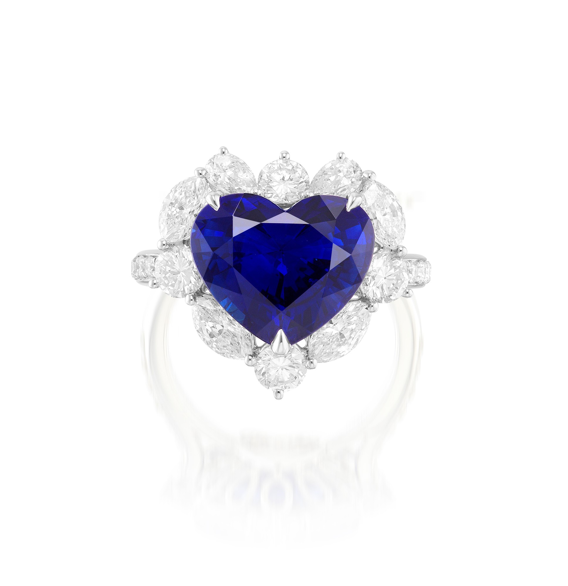 <p>Sapphire and Diamond Ring</p>
