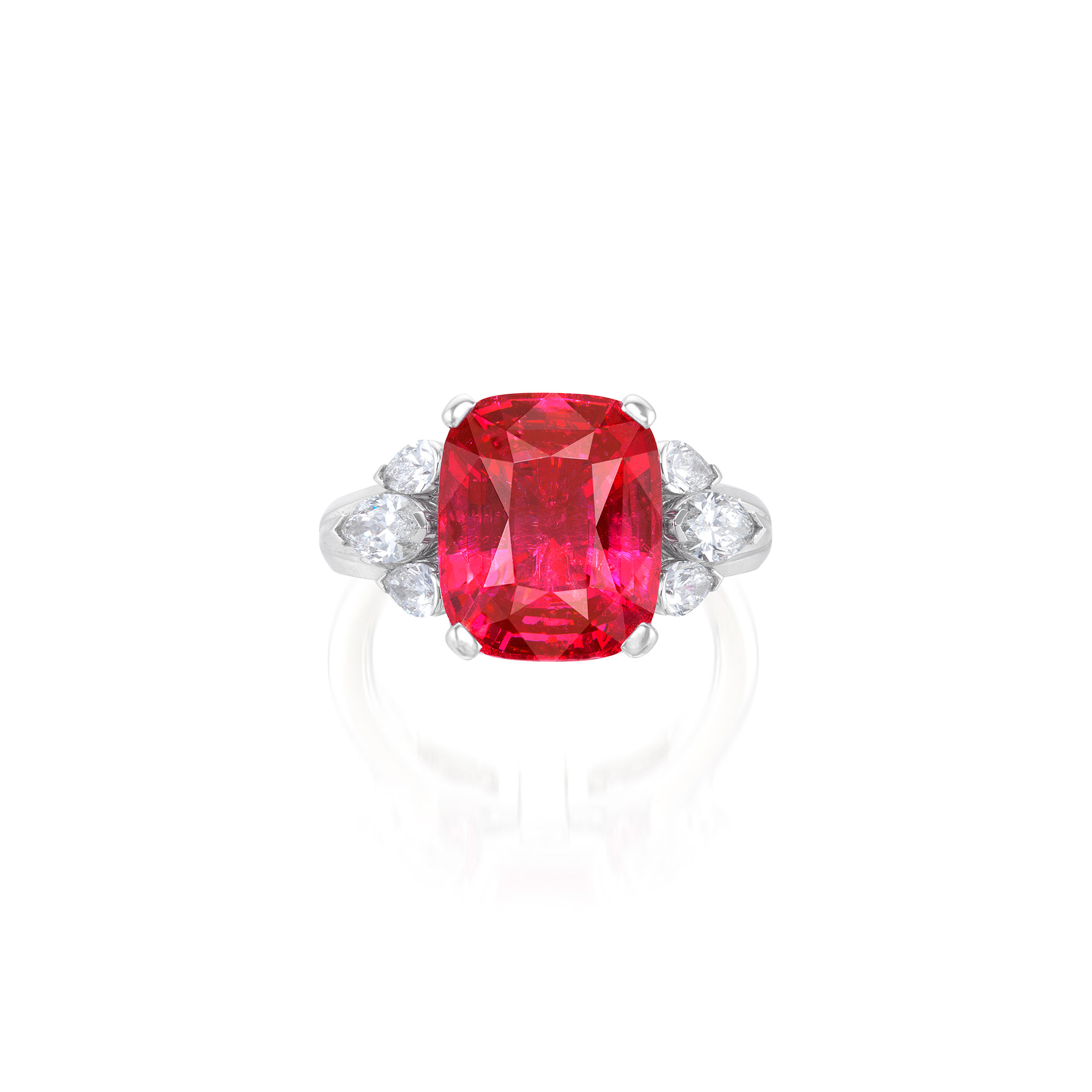 <p><em>Spinel and Diamond Ring/Pendant</em></p>
