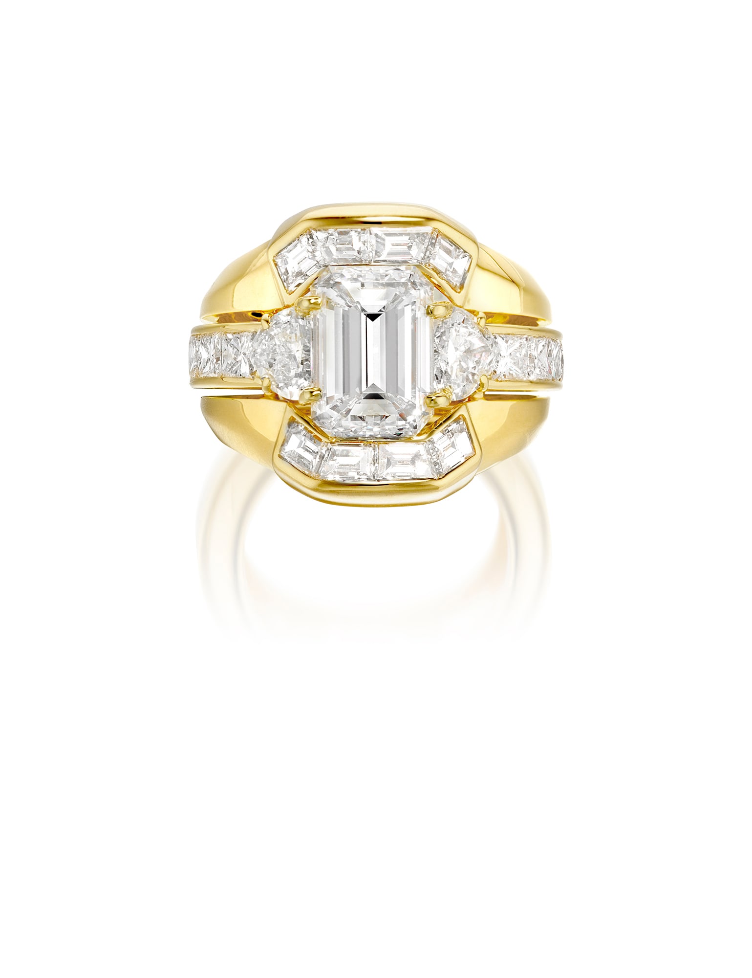 <p><strong>ADLER</strong>, A 3.62 carat Diamond Ring</p>