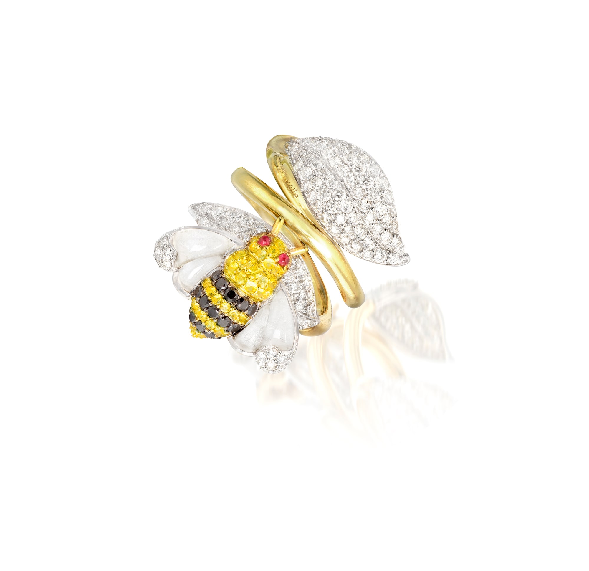 <p><strong>MICHELE DELLA VALLE,</strong> Gem Set and Diamond Ring, &#39;Bumblebee&#39;</p>
