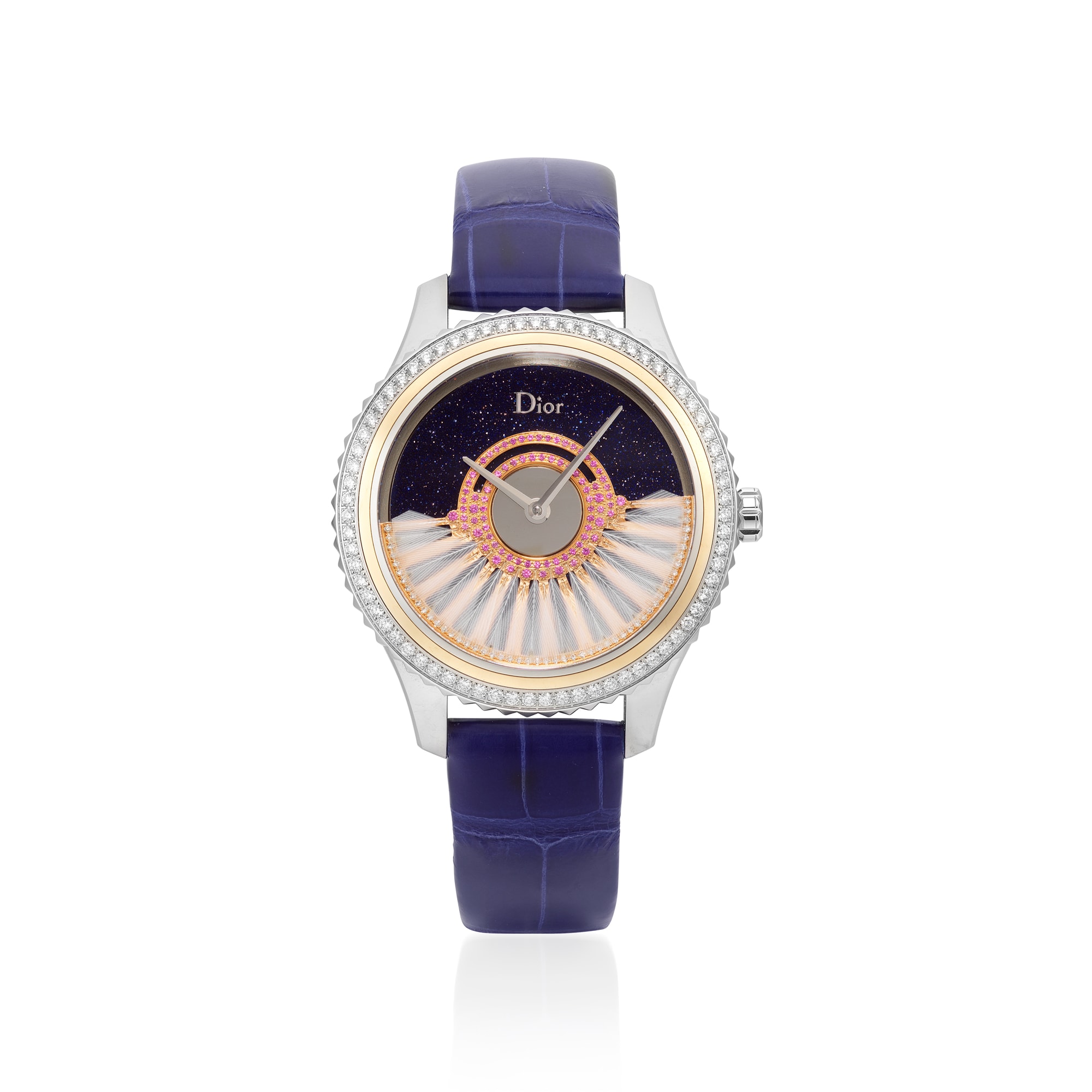 <p><strong>DIOR</strong> <em>Diamond and Pink Sapphire Watch, &#39;Grand Bal Plume&#39;</em></p>
