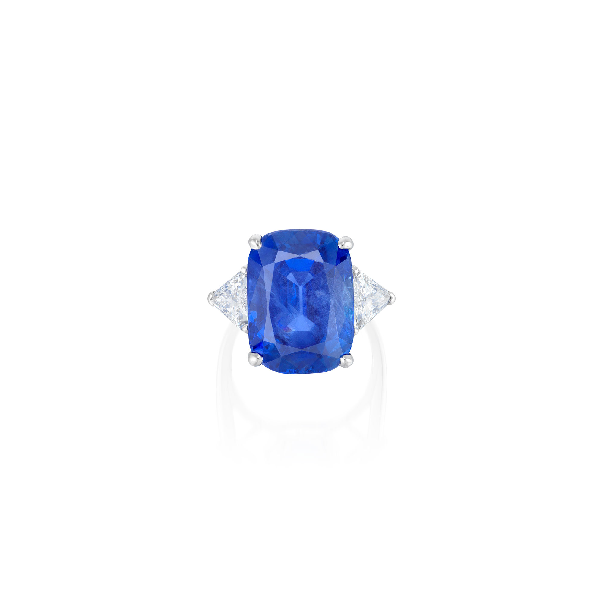 <p><strong>CARTIER</strong> <em>Sapphire and Diamond Ring</em></p>