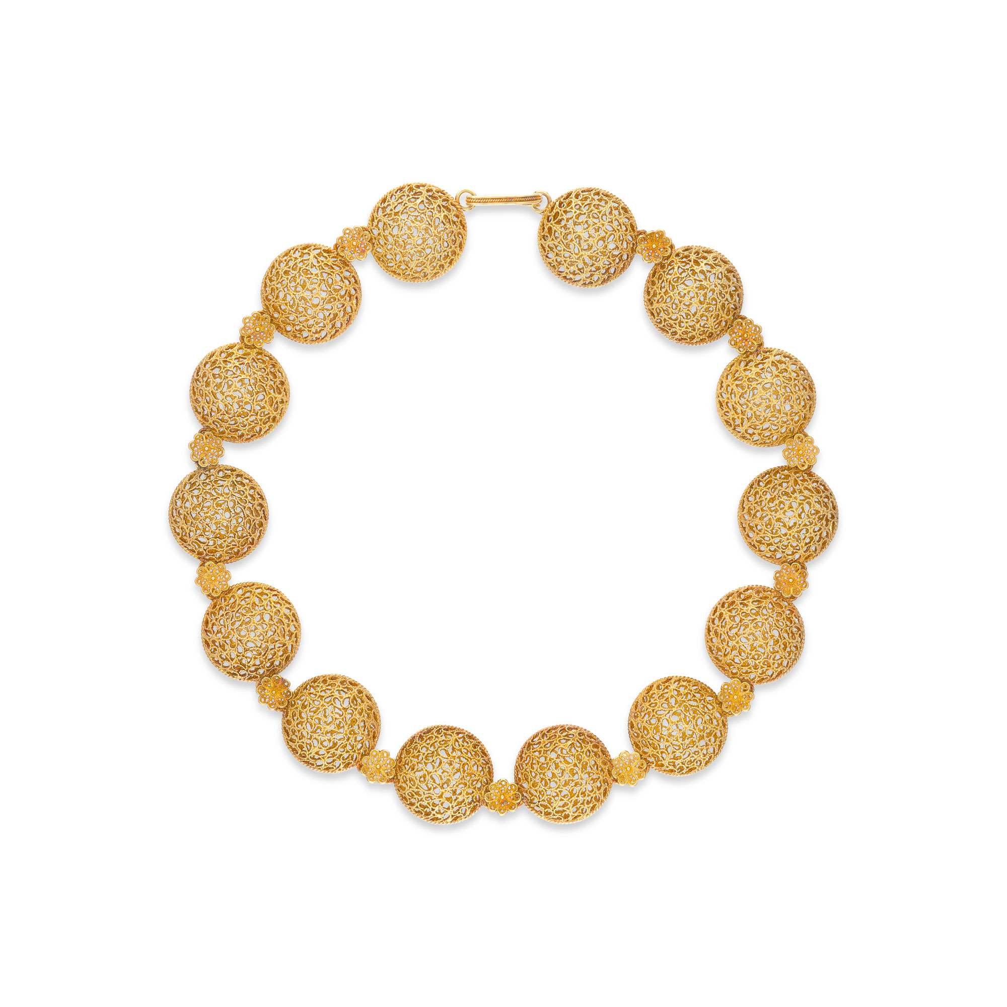 <p><strong>BUCCELLATI</strong> <em>Gold Necklace, 'Fillidoro'</em></p>