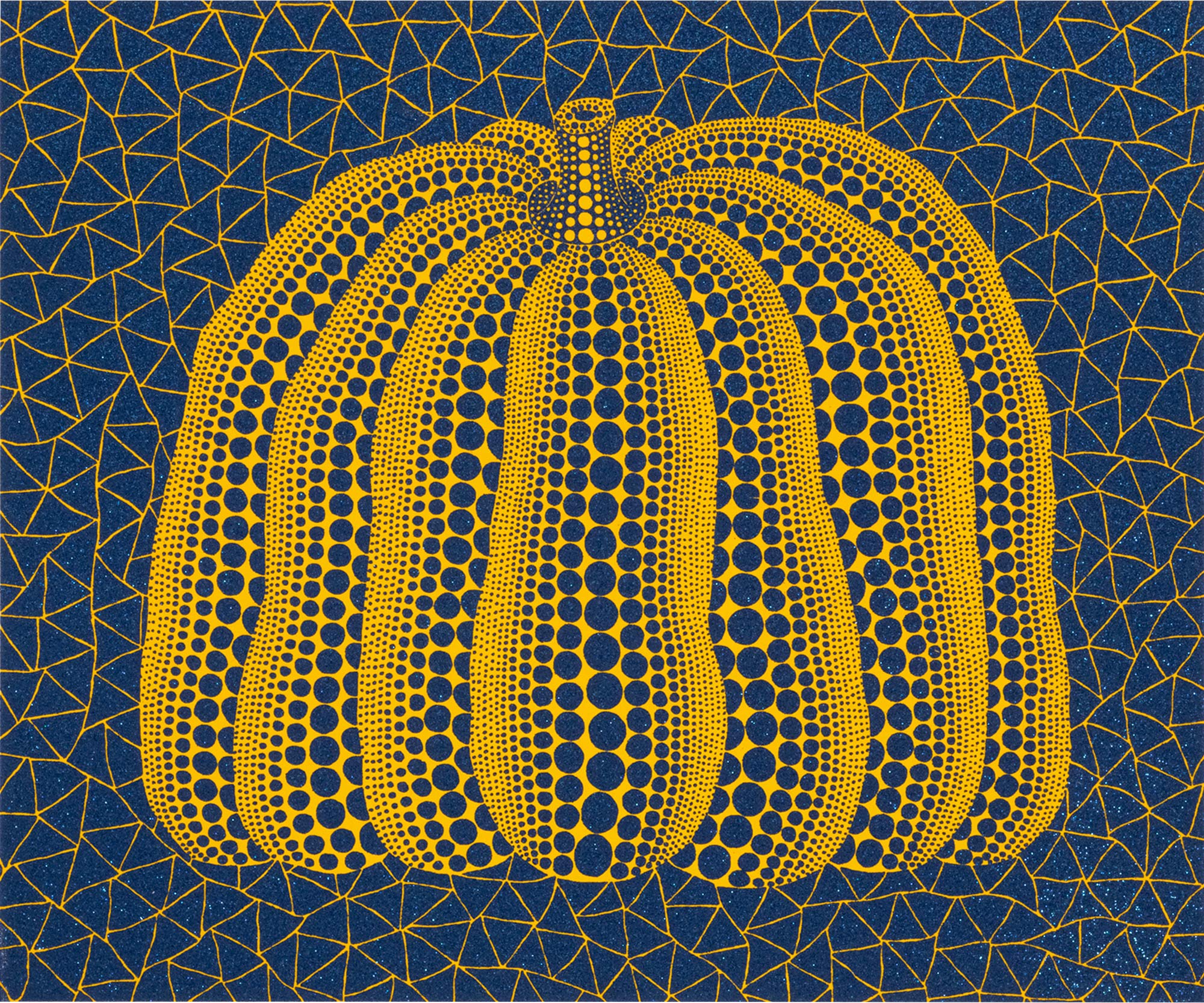 <p><strong>YAYOI KUSAMA</strong>&nbsp;<em>A Pumpkin (BY) (K. 318),</em>&nbsp;2004</p>
