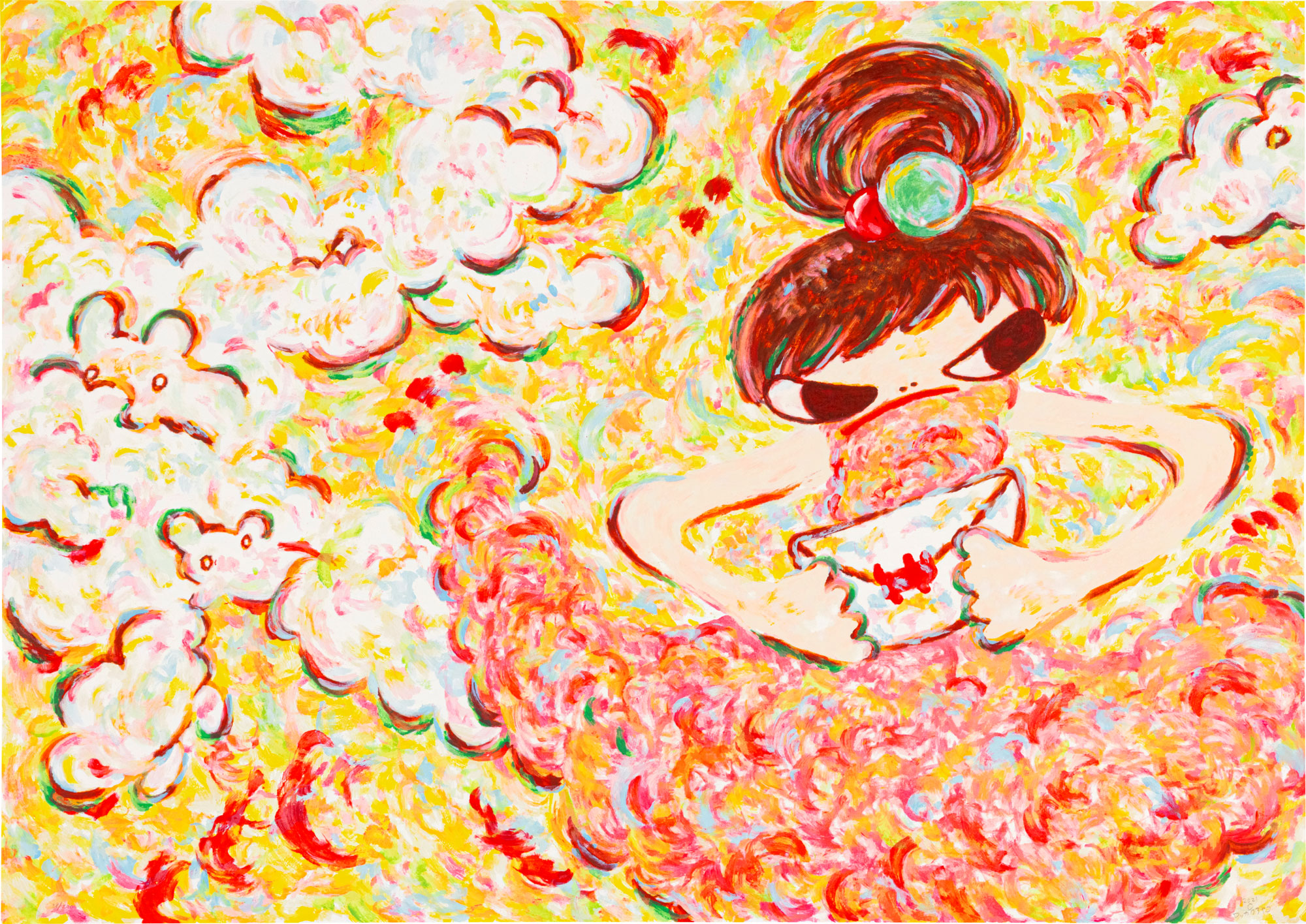 <p><strong>AYAKO ROKKAKU</strong>&nbsp;<em>Untitled,</em>&nbsp;2021</p>
