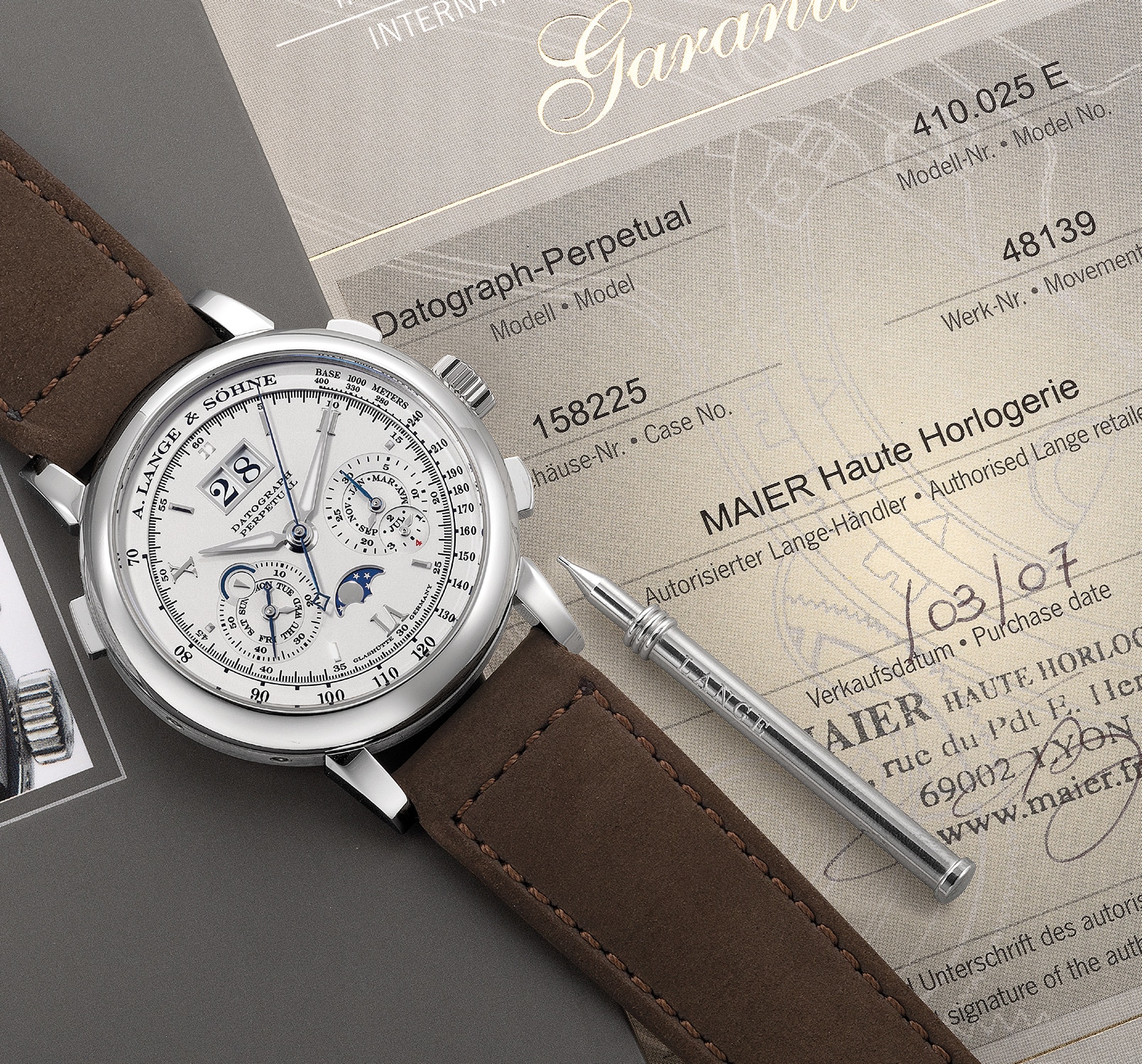 A.LANGE&SOHNE 写真たて A. Lange & Söhne Double Split – Analog:Shift