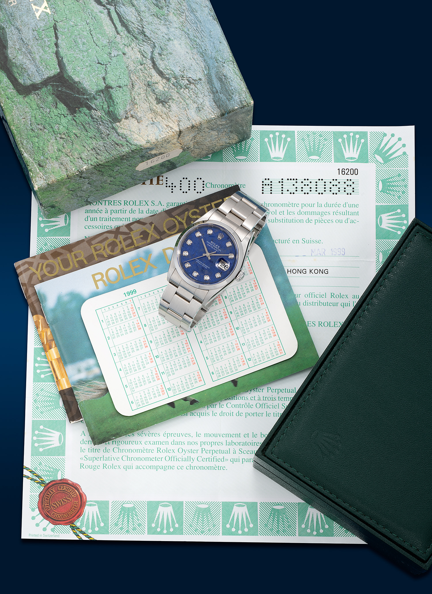 ロレックス　Rolex 空箱　THE DATEJUST Rolex The Hong Kong Watch Auction: XVI