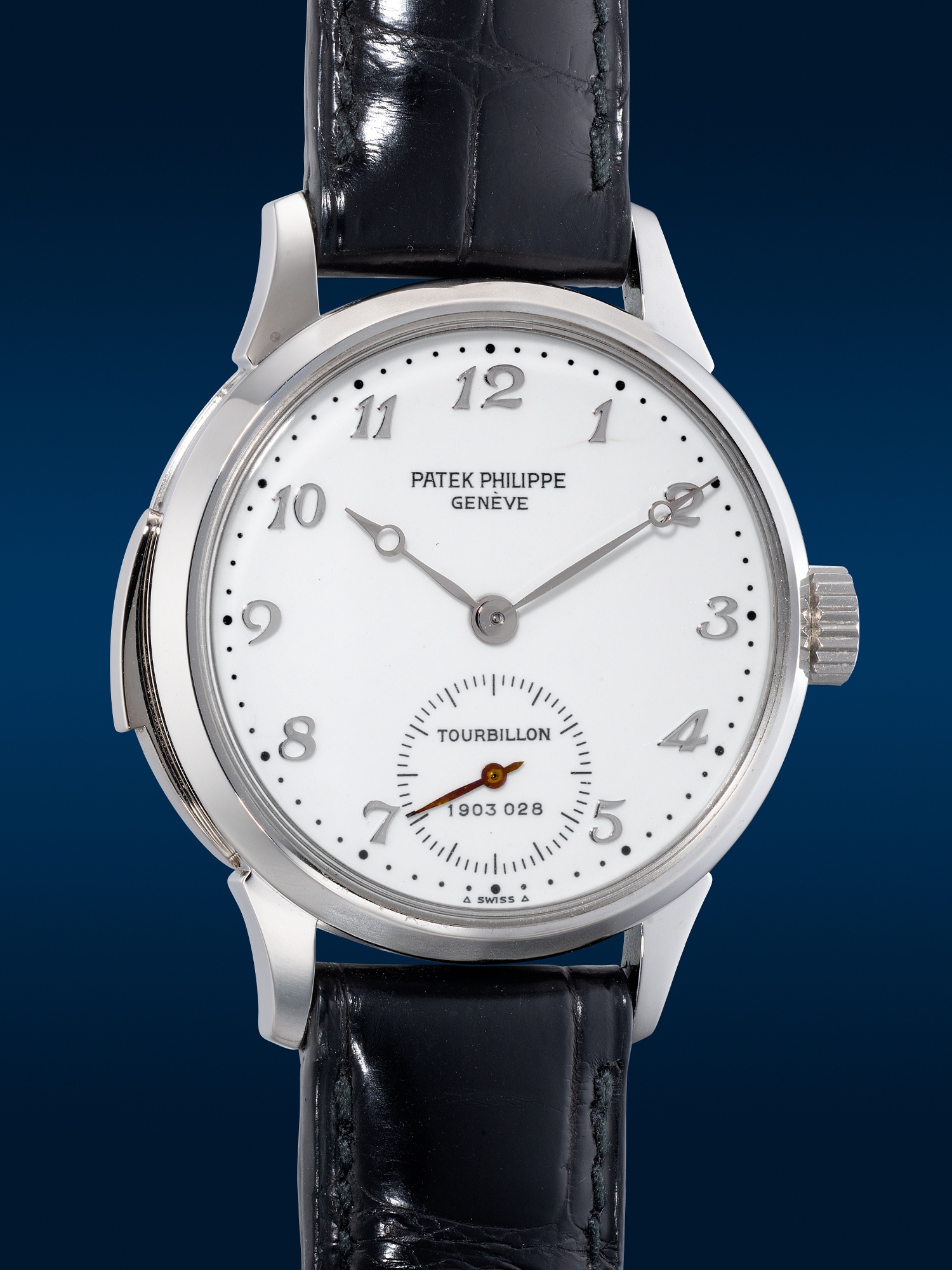 <p><strong>PATEK PHILIPPE</strong>, <em>Ref. 3939HP minute repeating tourbillon in platinum</em>, 1998</p>