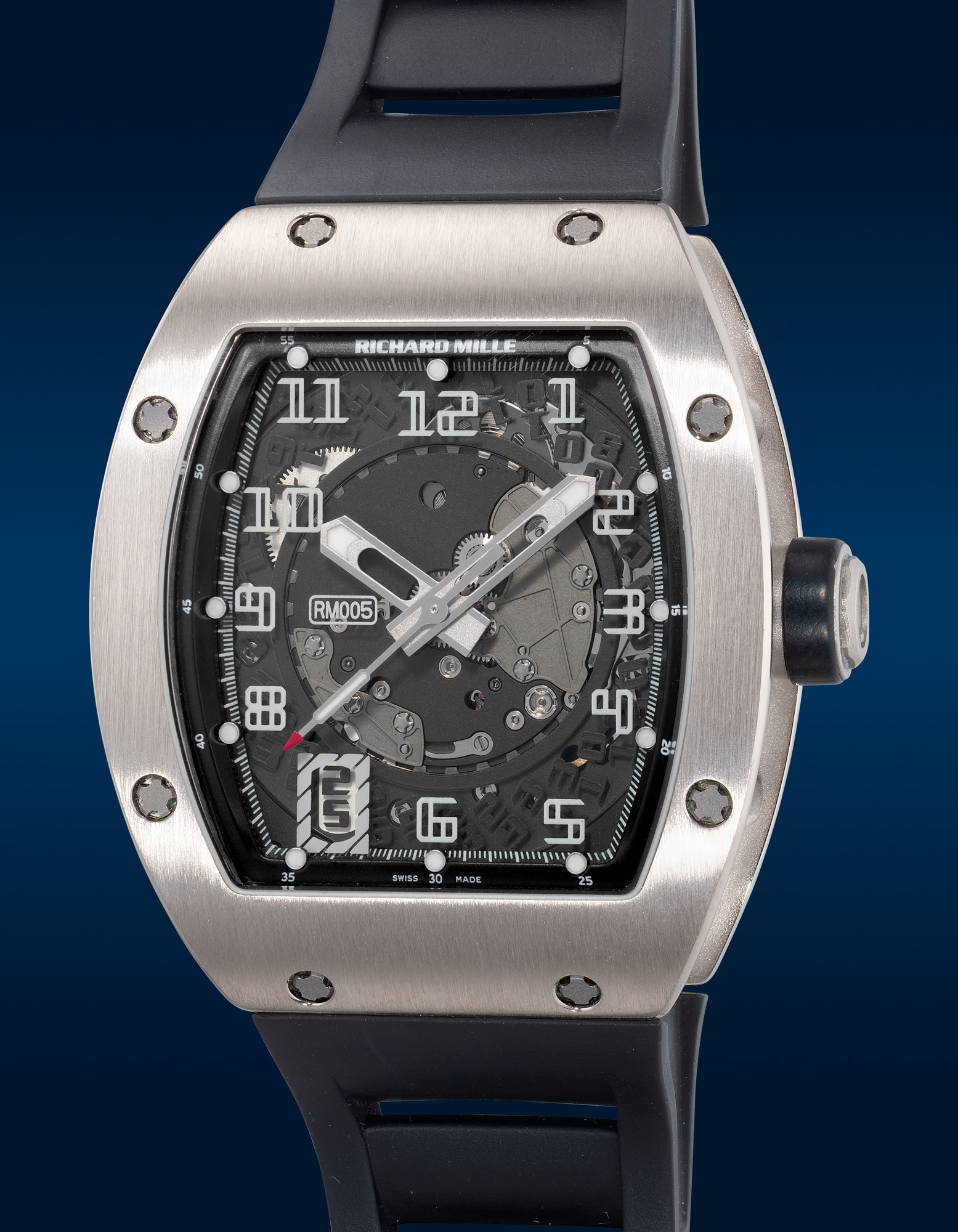 <p><strong>RICHARD MILLE</strong> <em>RM005-AF-WG in white gold</em></p>