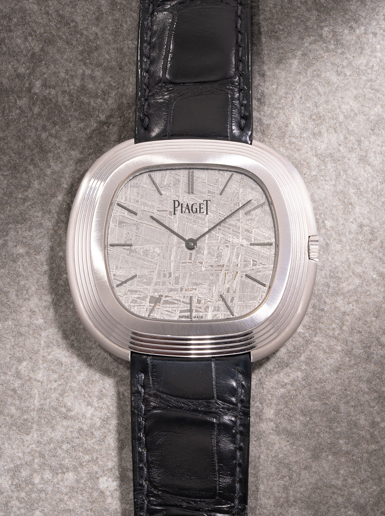 <p><strong>PIAGET</strong> <em>Black Tie &ldquo;Andy Warhol&rdquo; Ref. G0A42237 in white gold, No. 1/28</em>, HK$95,000-200,000</p>

