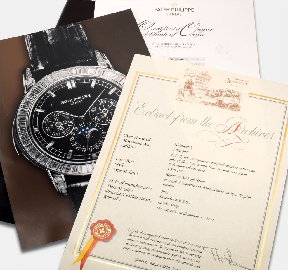 【非売品・未使用】Patek Philippe グローブ　Mサイズ Patek Philippe The Hong Kong Watch Auction: FIVE