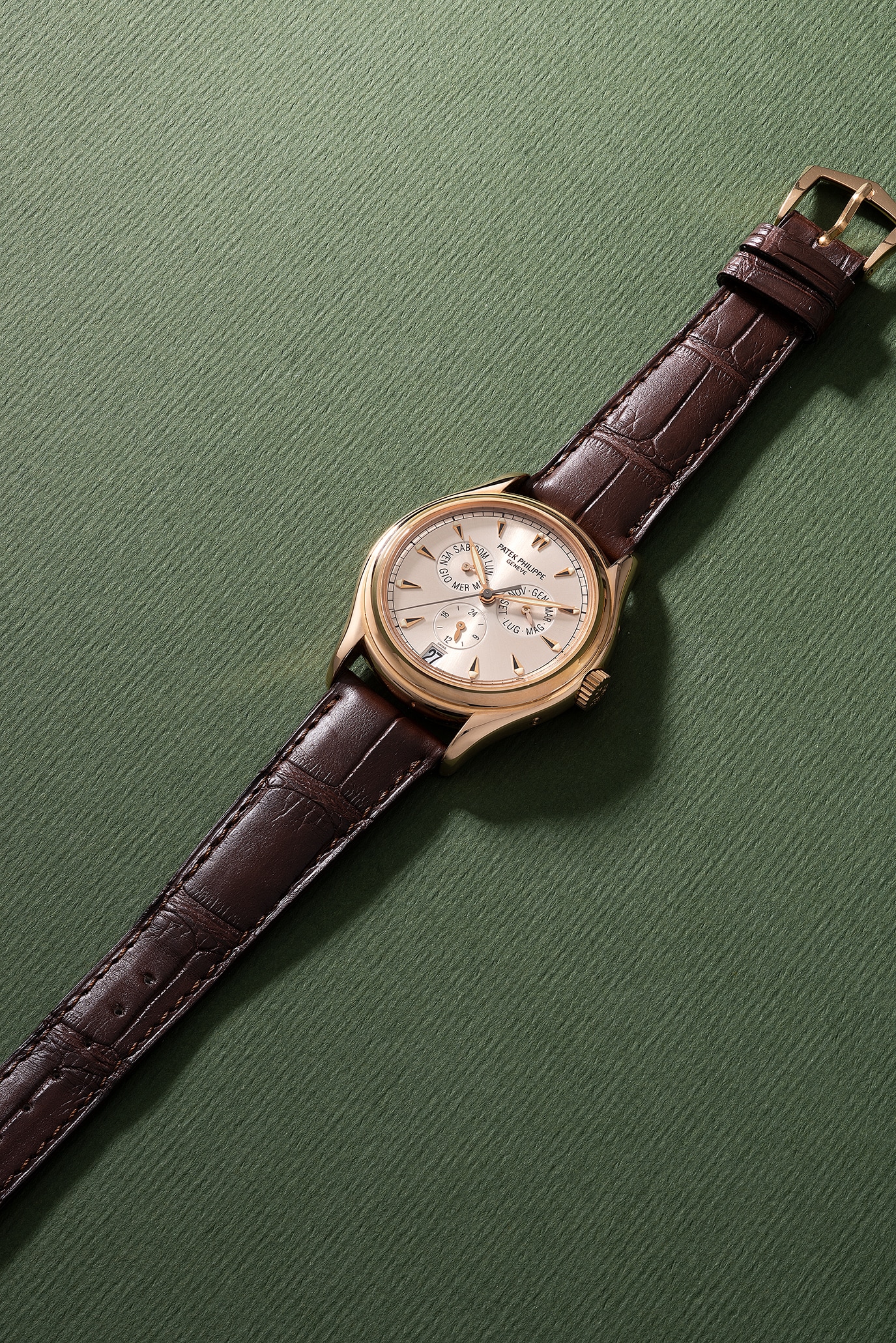 [新品、未使用] PATEK PHILIPPE ゴルフバッグ ブラウン Patek Philippe Introduces the Quadruple Complication Ref