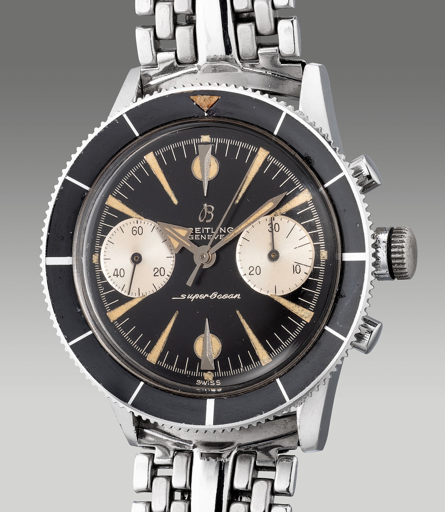 BREITLING 1884 イエロー/ブラック モデル Breitling 1884 Chronographe Watch 18K Yellow Gold & SS w