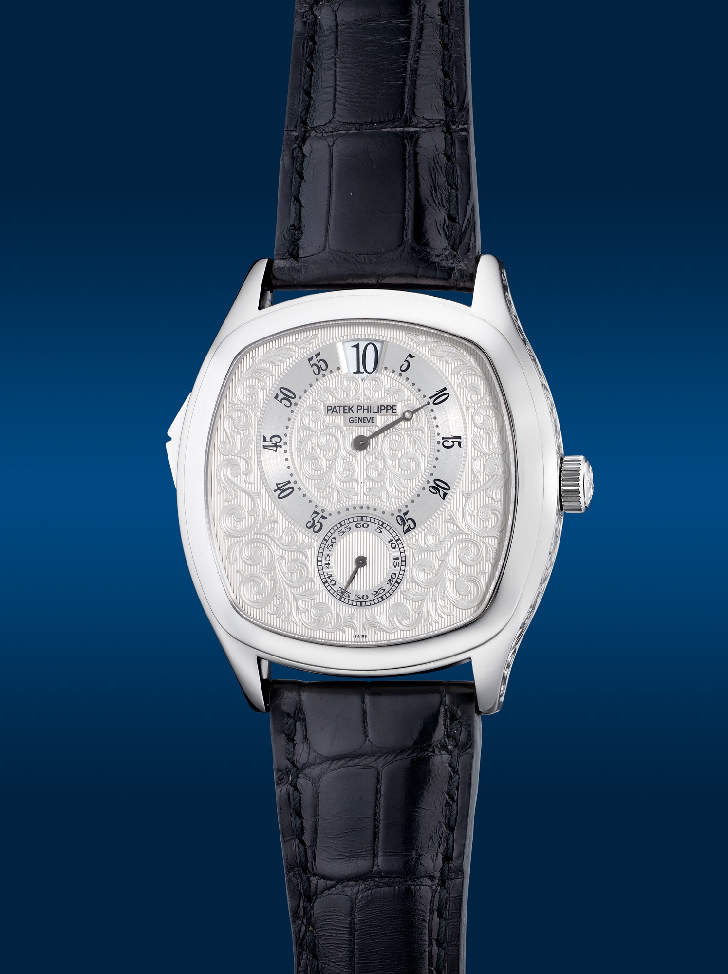 <p><strong>PATEK PHILIPPE</strong> Ref. 5275P-001 in platinum, Circa 2015</p>