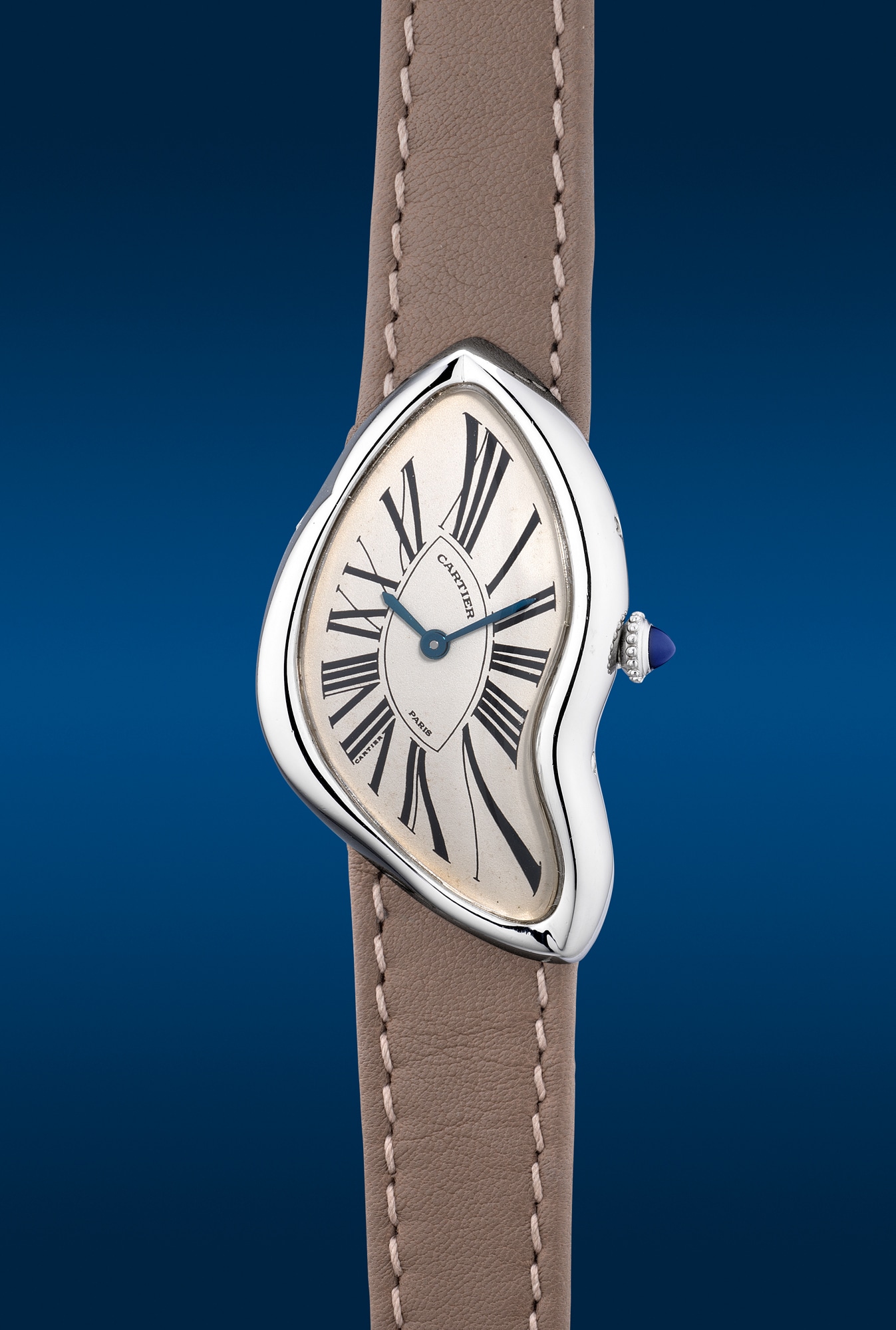 <p><strong>CARTIER</strong> Crash in platinum, Circa 1992</p>