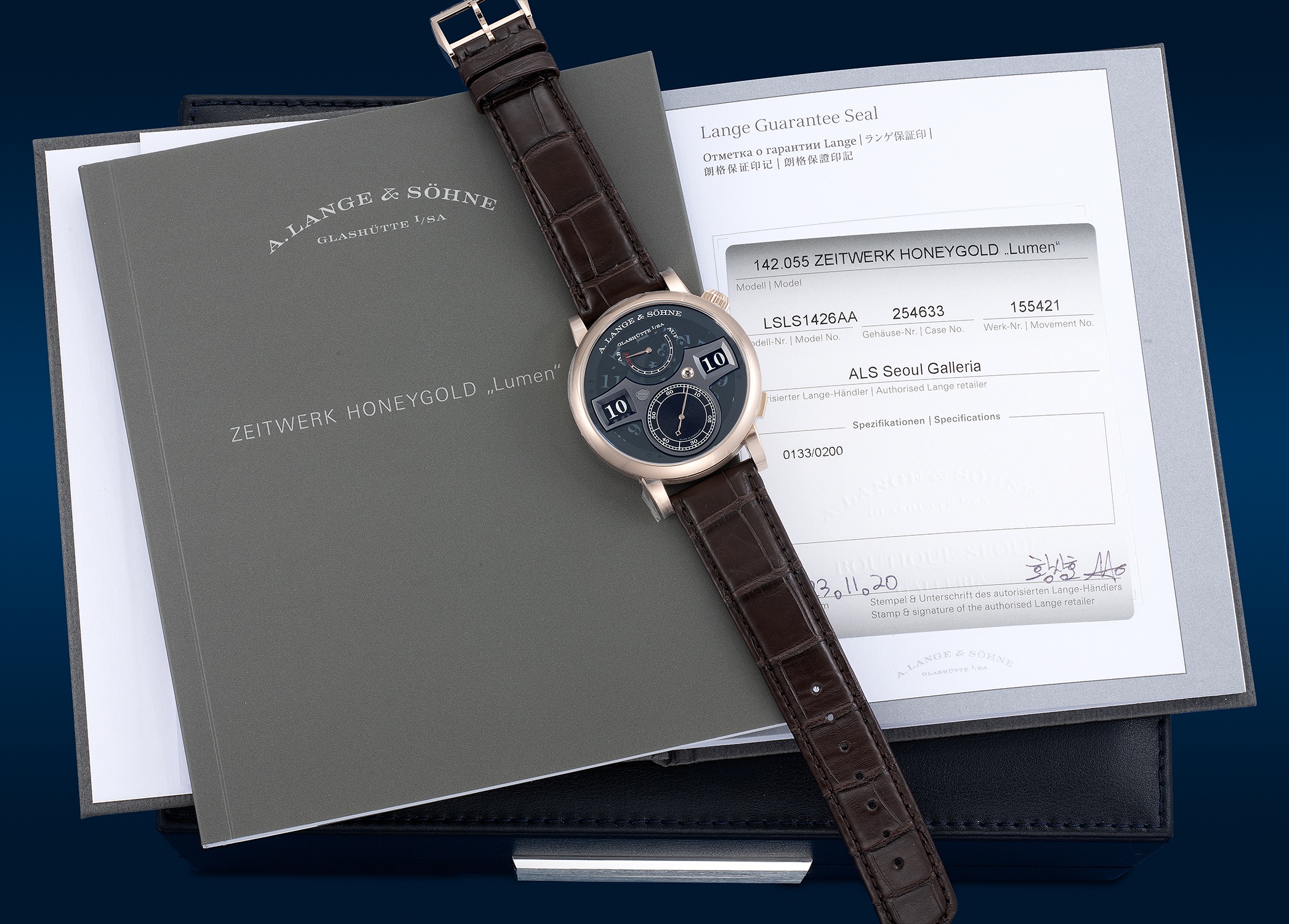 A. Lange & Söhne Little Lange 1 - 111.035X - Most probably