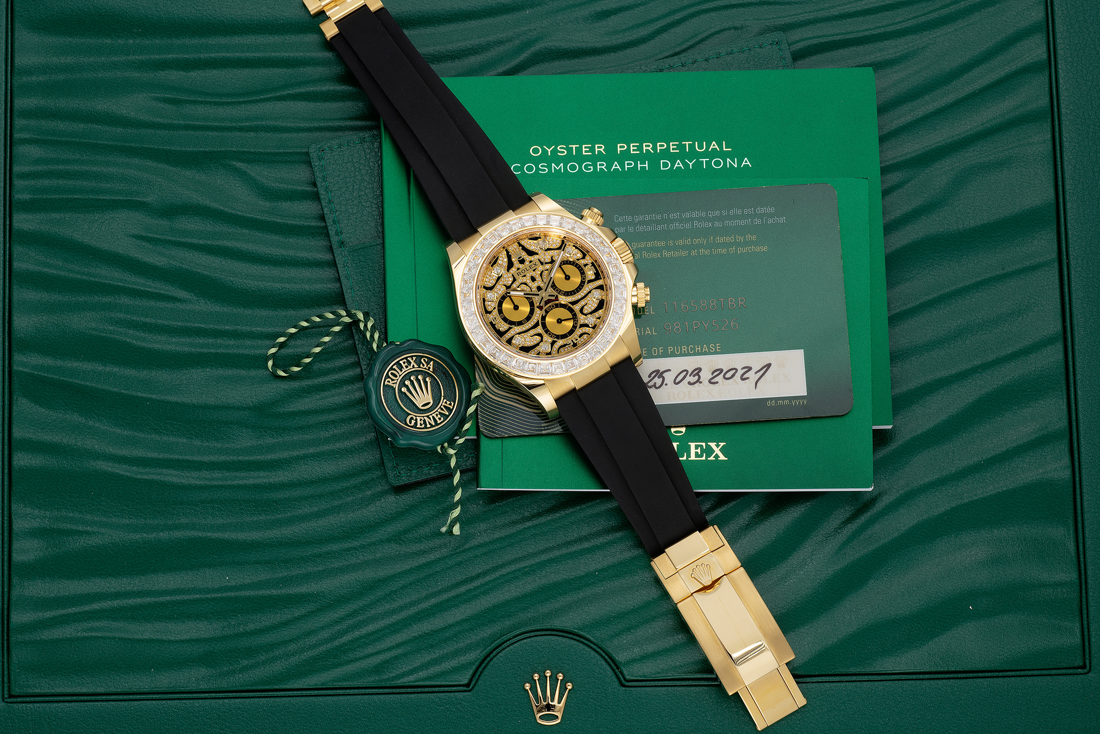 レイクポーチャー　金 Rolex Unworn 2022 Daytona 