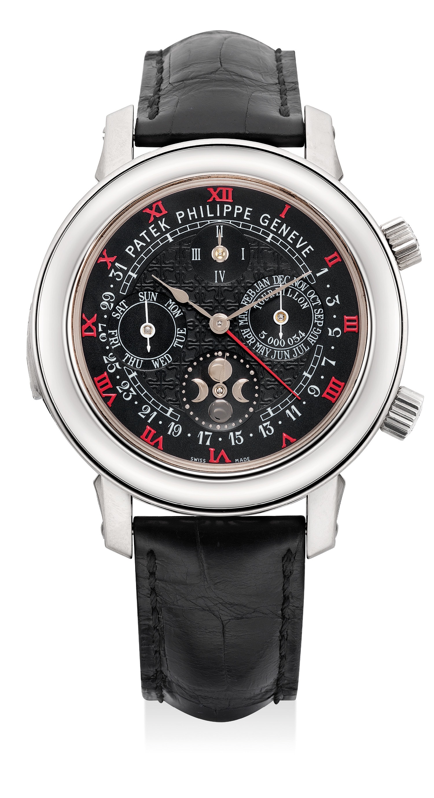 【非売品・未使用】Patek Philippe グローブ Patek Philippe Chronograph 5170G Silver Dial Mens Watch Box