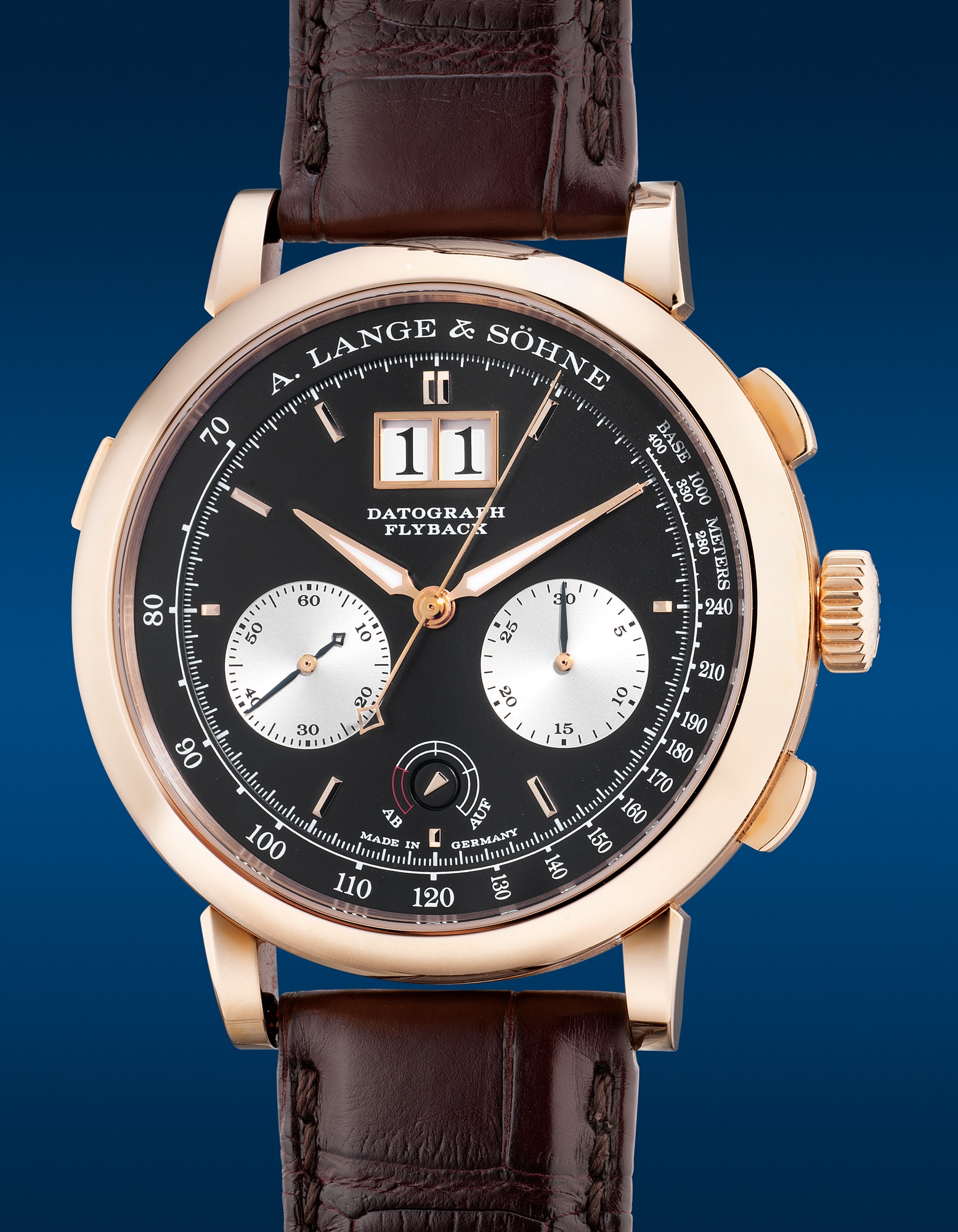 <p><strong>A. LANGE & SÖHNE</strong>, Datograph Up/Down ref. 405.031 with guarantee and presentation box, circa 2016</p>