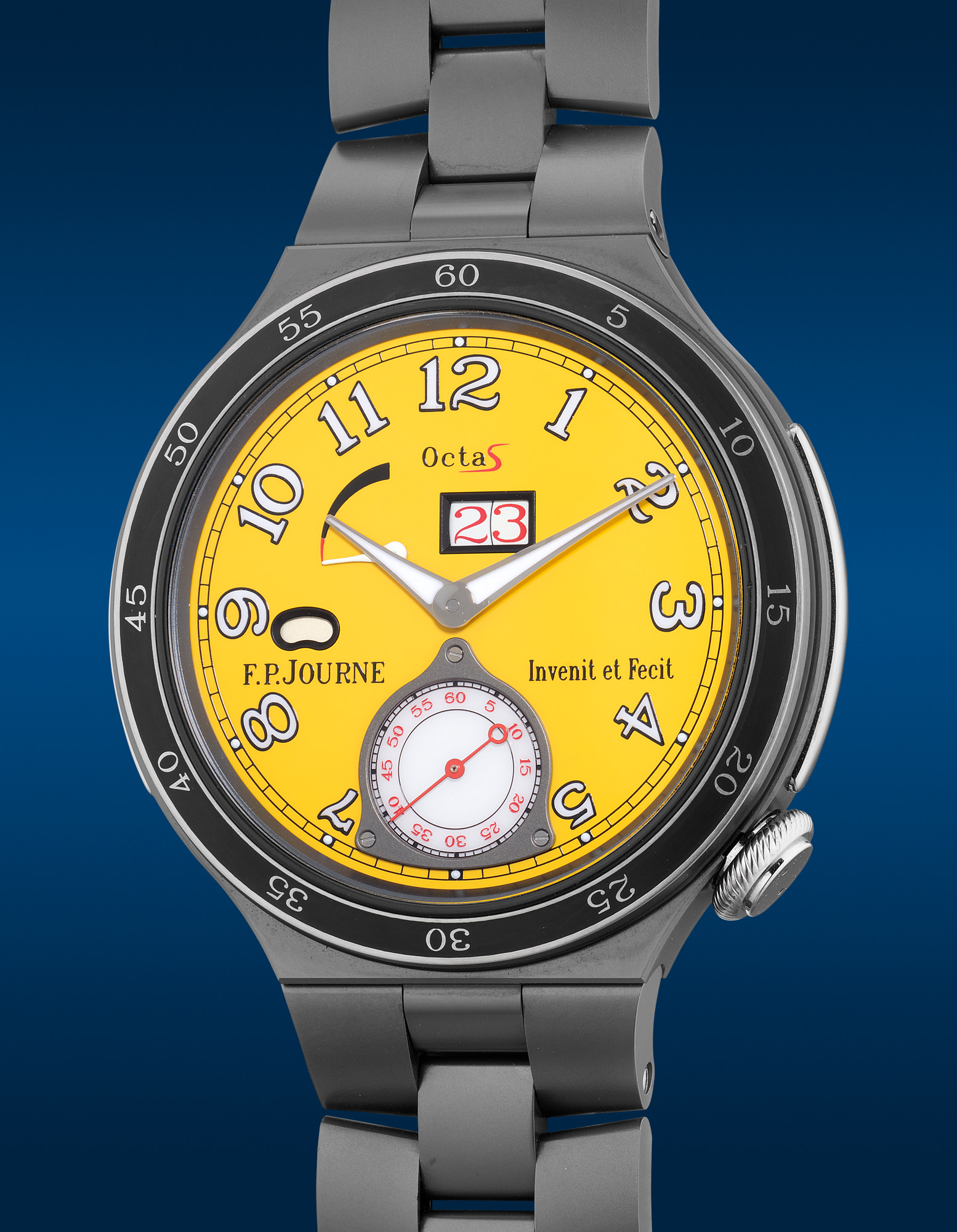 <p><strong>F. P. JOURNE</strong>, Octa Sports Automatique Réserve with guarantee and presentation box, circa 2020</p>