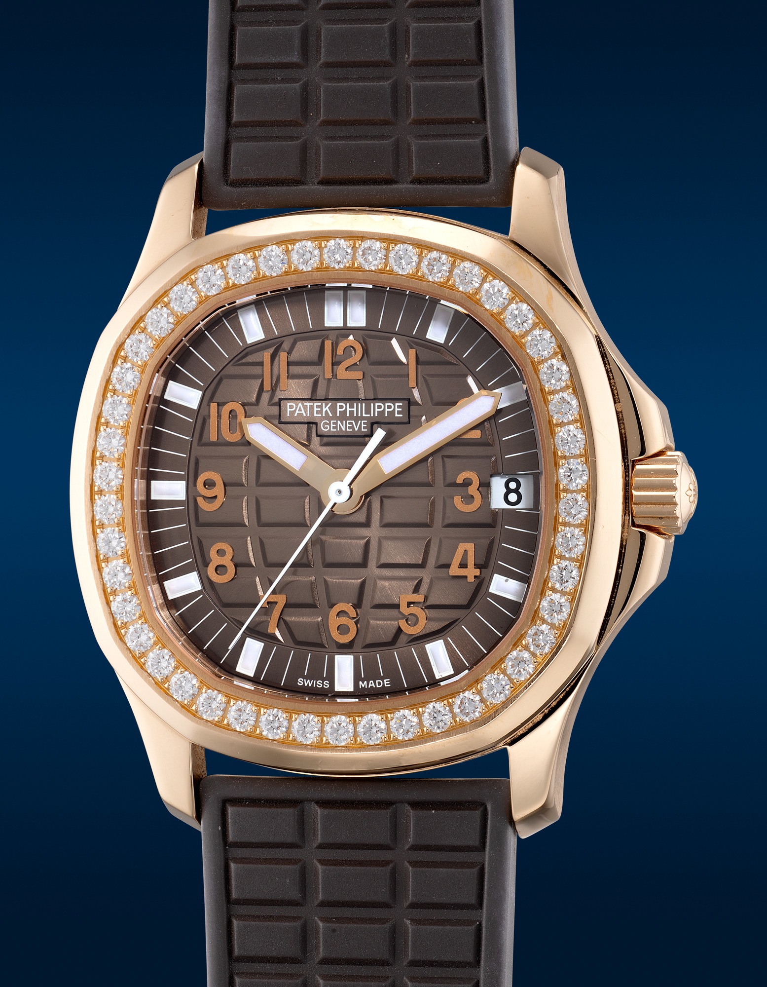 <p><strong>PATEK PHILIPPE</strong>, <em>Aquanaut Luce Ref. 5068R-001 in pink gold</em>, circa 2012</p>