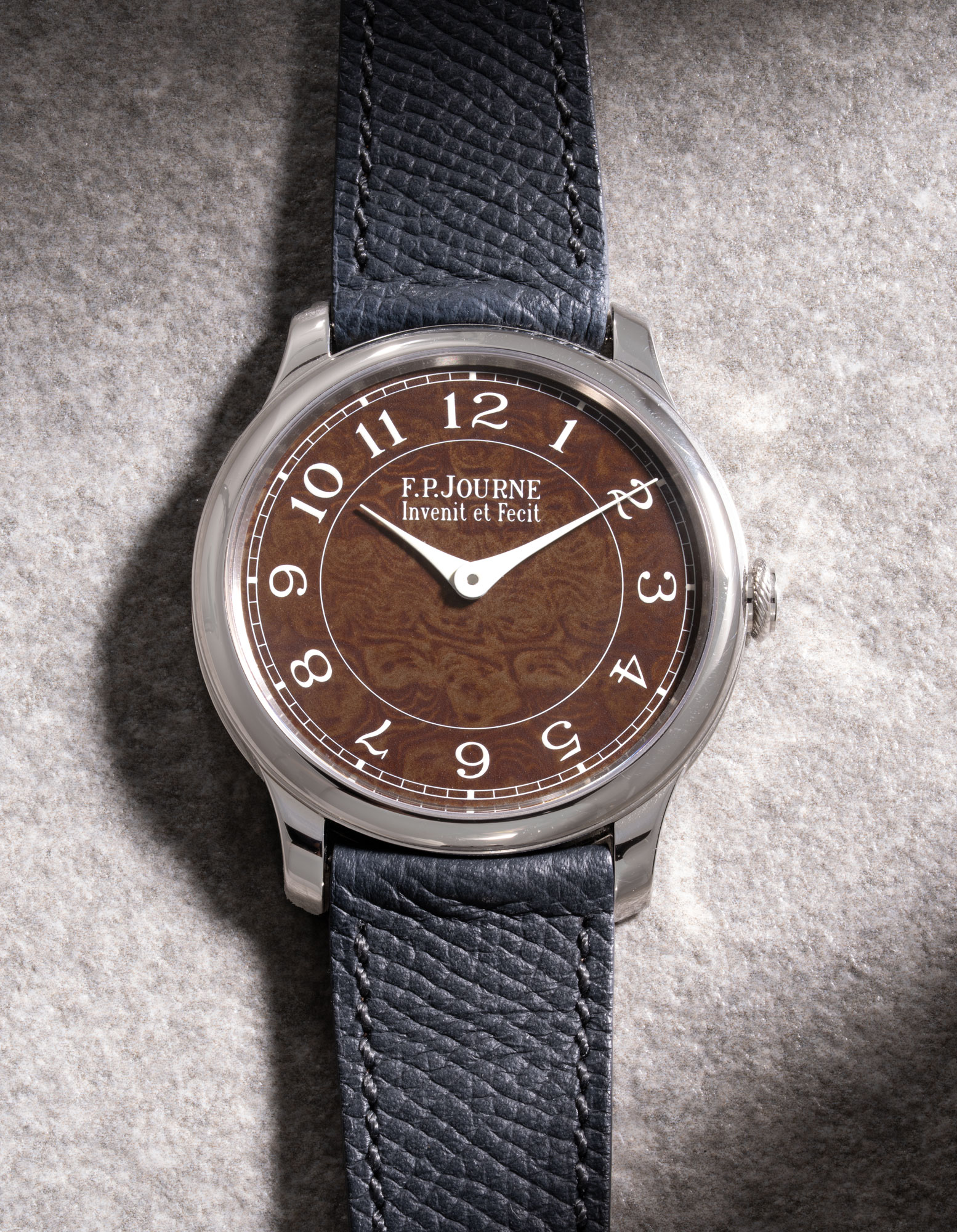 <p><strong>F.P. JOURNE</strong> <em>Chronom&egrave;tre Holland &amp; Holland in stainless steel, No. 5/28</em></p>
