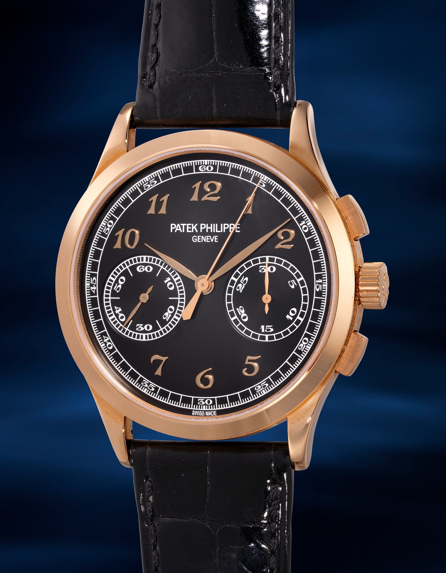 <p><strong>PATEK PHILIPPE</strong> <em>Ref. 5170R-010 in pink gold</em></p>