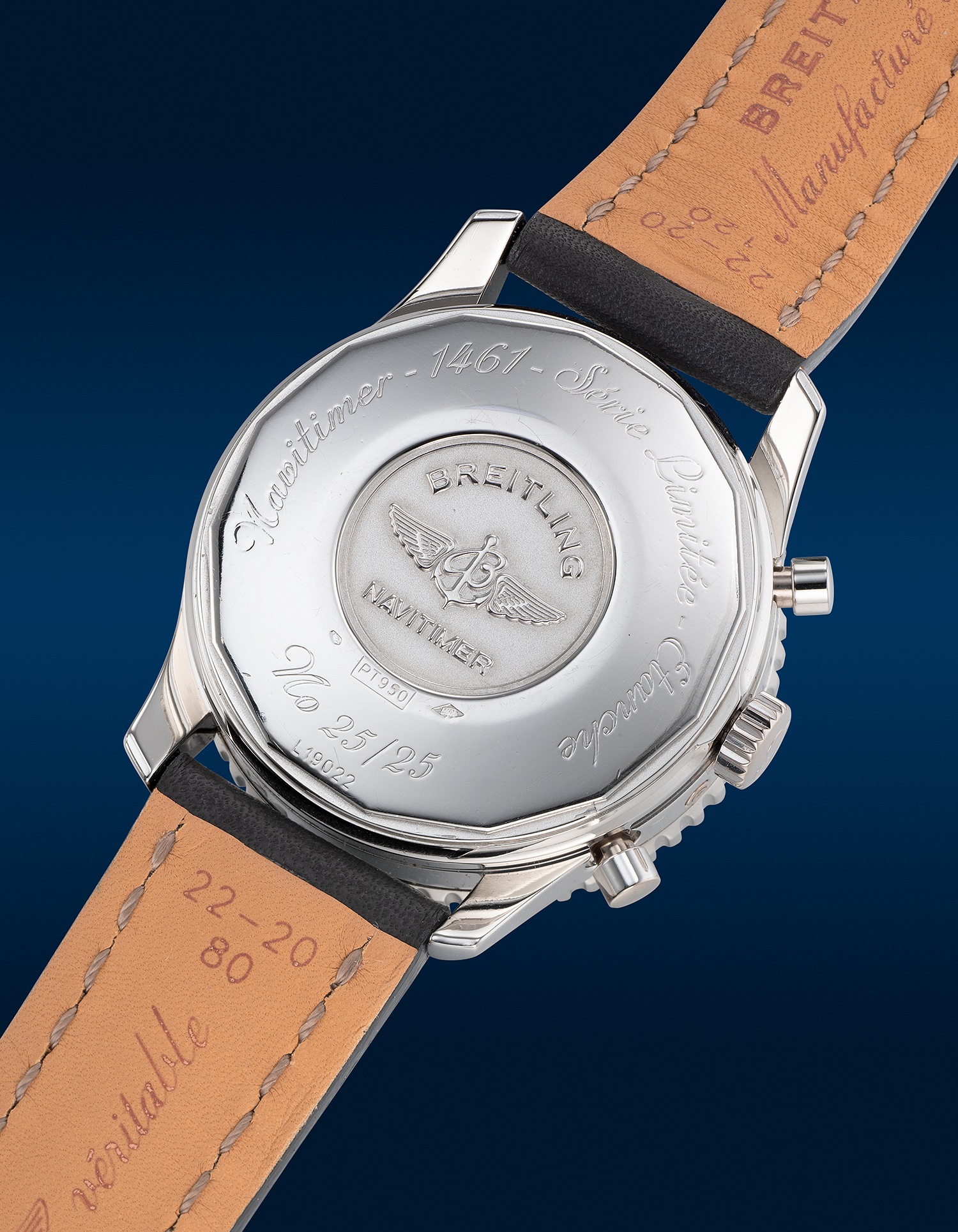 美品 BREITLING Navitimer 純正ステンレスブレス ラグ幅22 imgrc0169647618.jpg