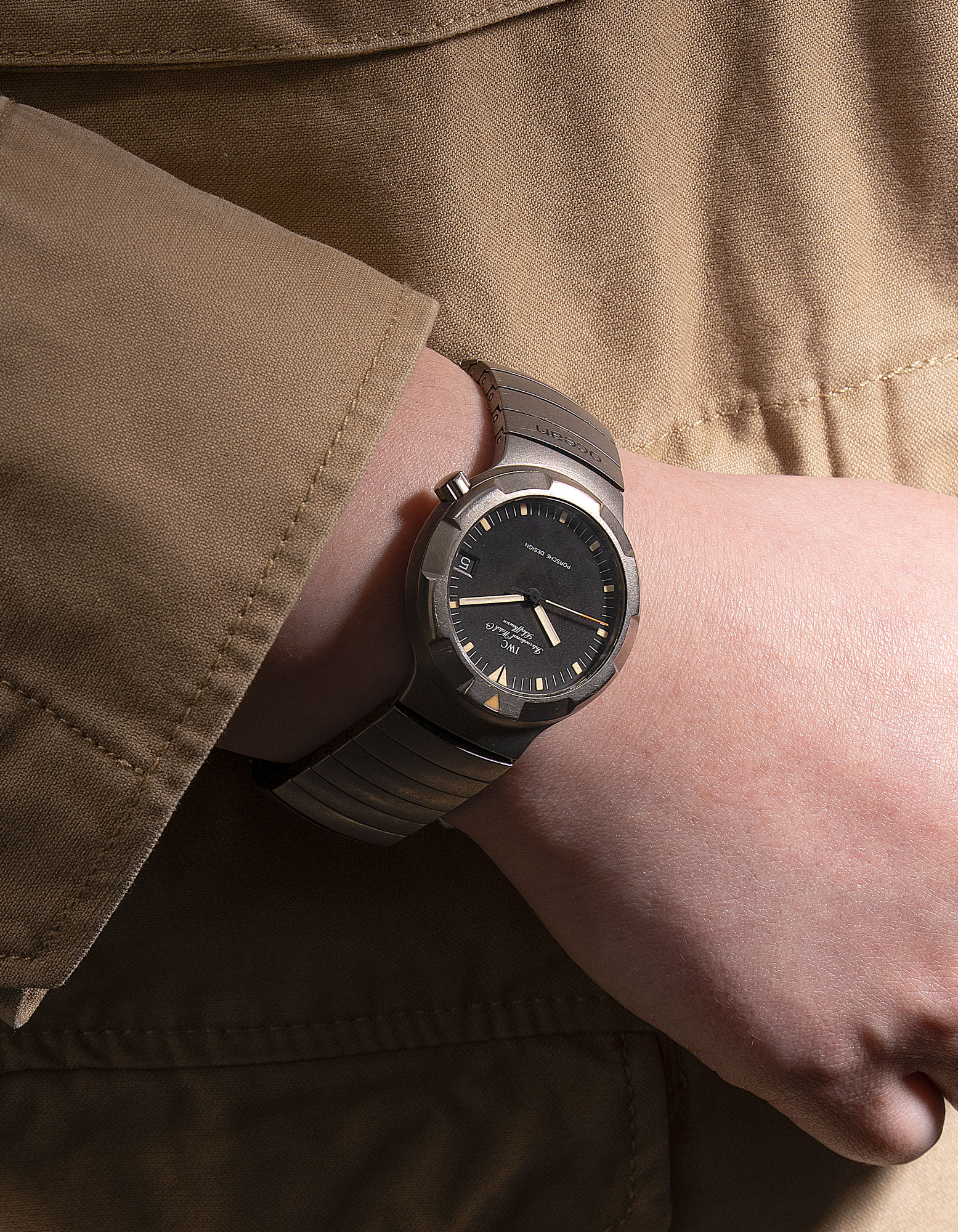 <p><strong>IWC</strong> <em>Porsche Design Ocean 500, Ref. 3523</em></p>
