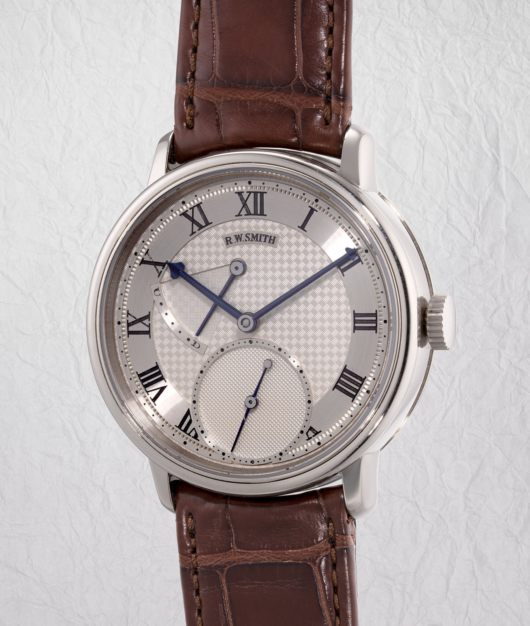 <p><strong>ROGER SMITH</strong> <em>Series 2 Edition 3 in white gold, number 4 of 5 made</em></p>