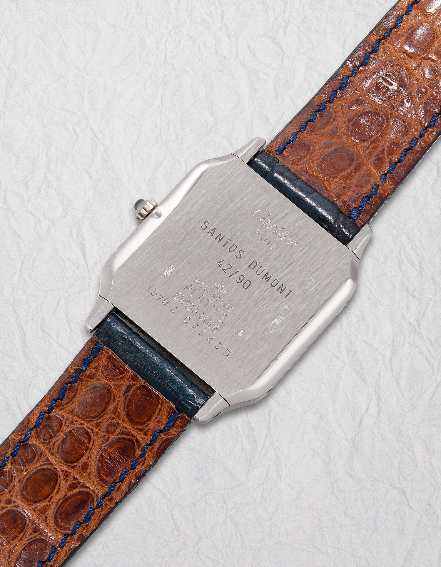 90s/00s Cartier Manhattan ハーフリムオーバルプラチナ Cartier TOKI: Watch Auction