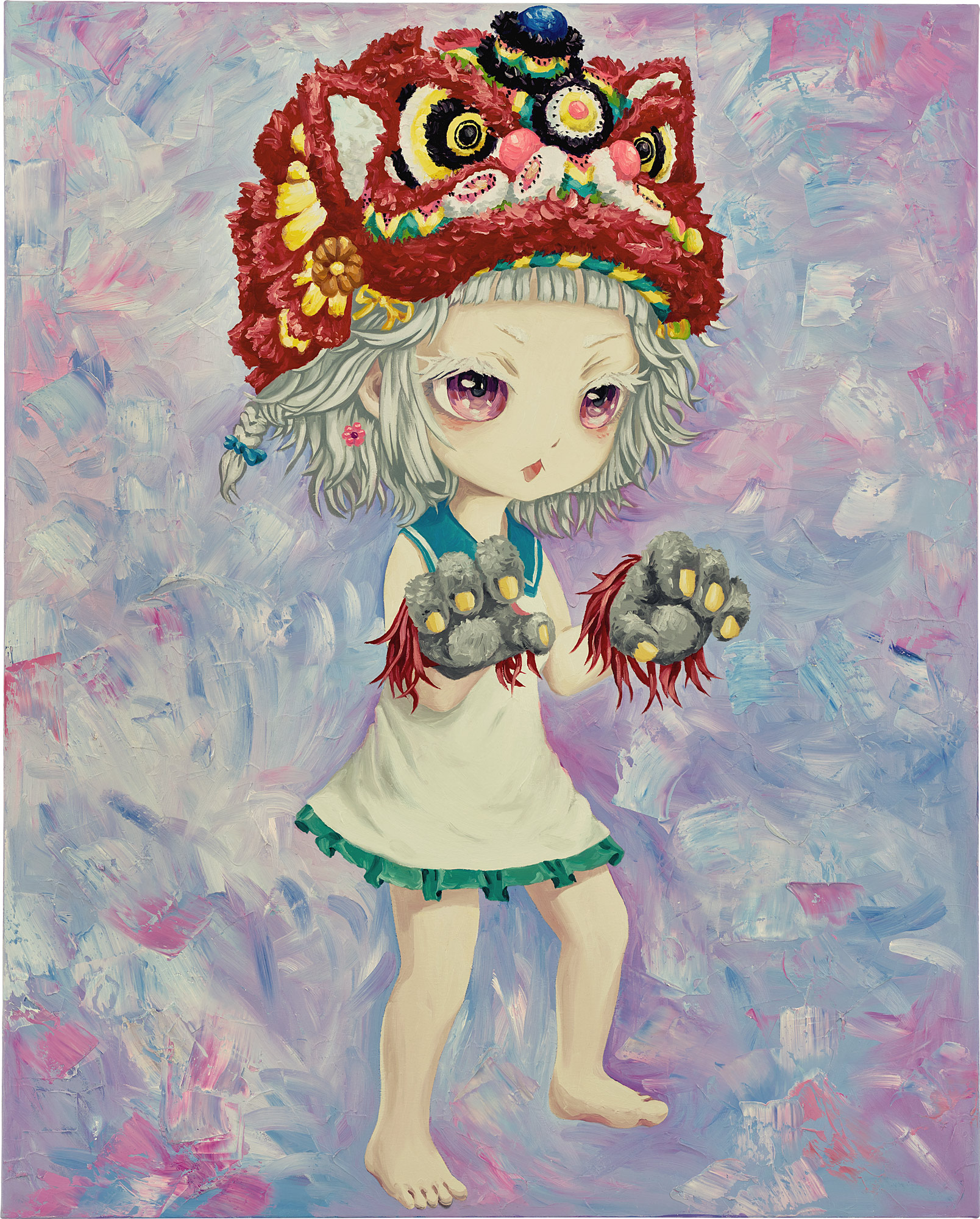 <p><strong>JADE KIM</strong> <em>Growl II</em>, 2021</p>