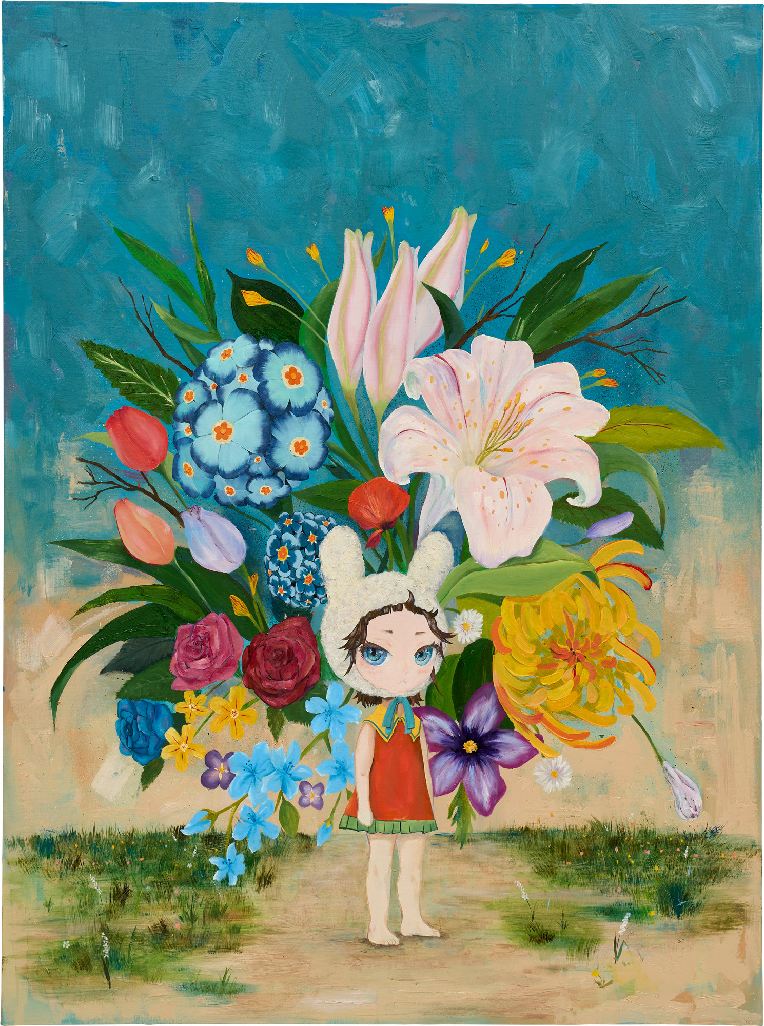 <p><strong>JADE KIM</strong> <em>Flower Aura</em>, 2021</p>
