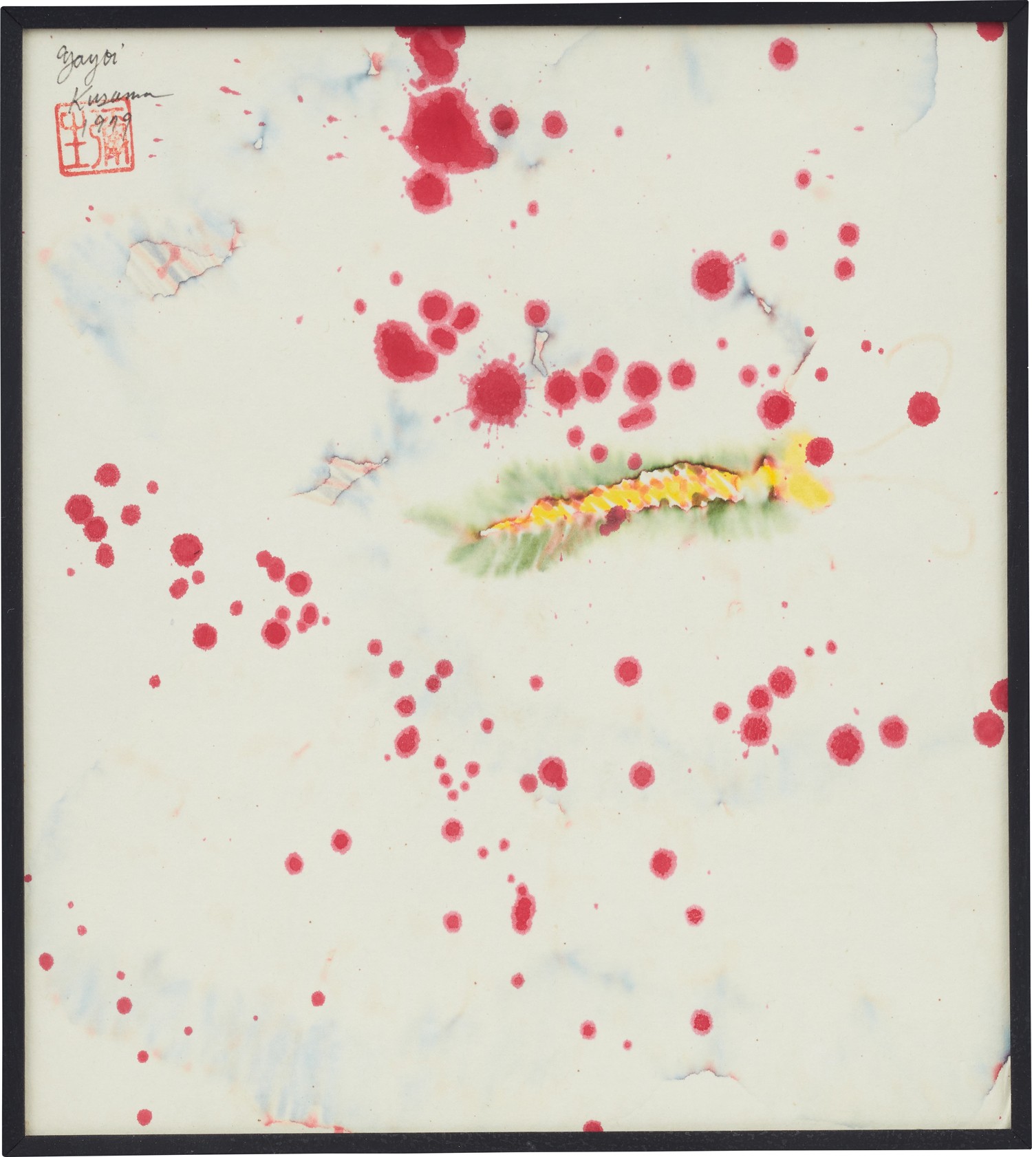 <p><strong>YAYOI KUSAMA</strong><em>&nbsp;Butterfly</em>, 1979</p>
