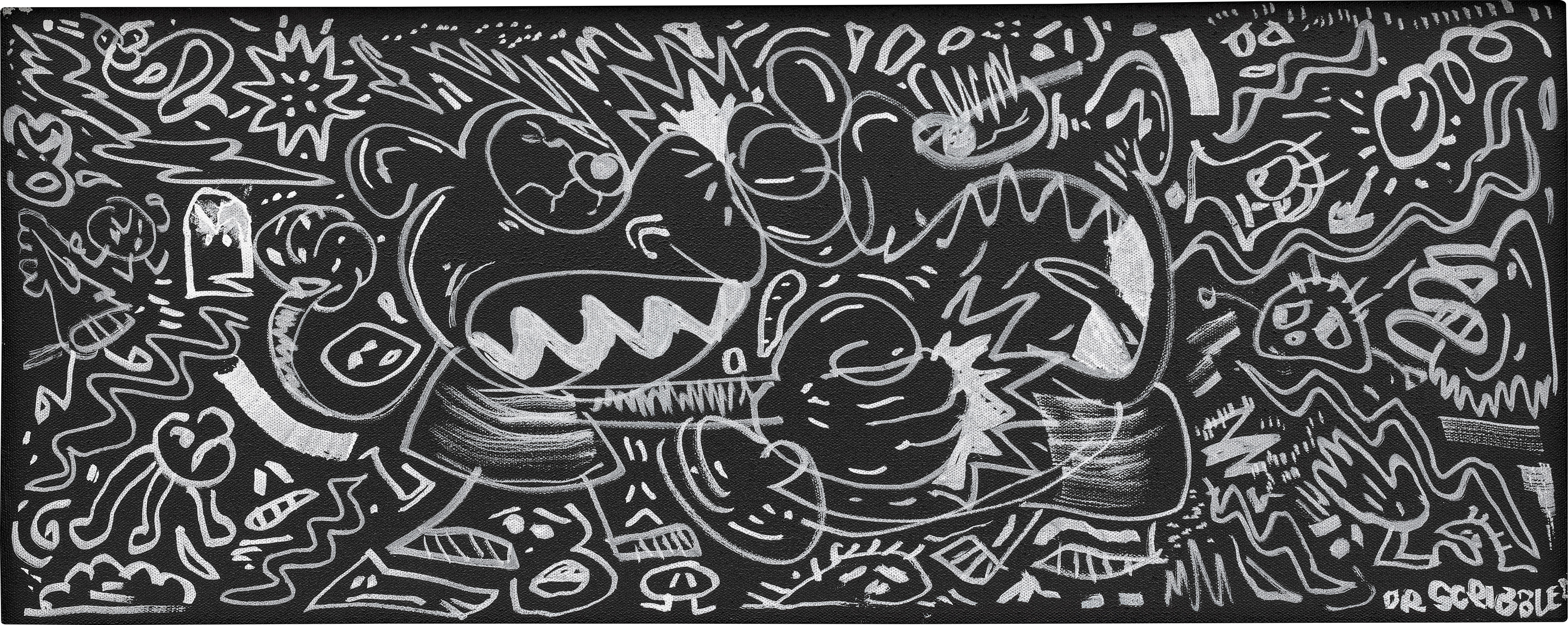 Mr.Doodle 【Doodle for Ukraine】 シート Mr Doodle - Original Doodle for Ukraine print - limited